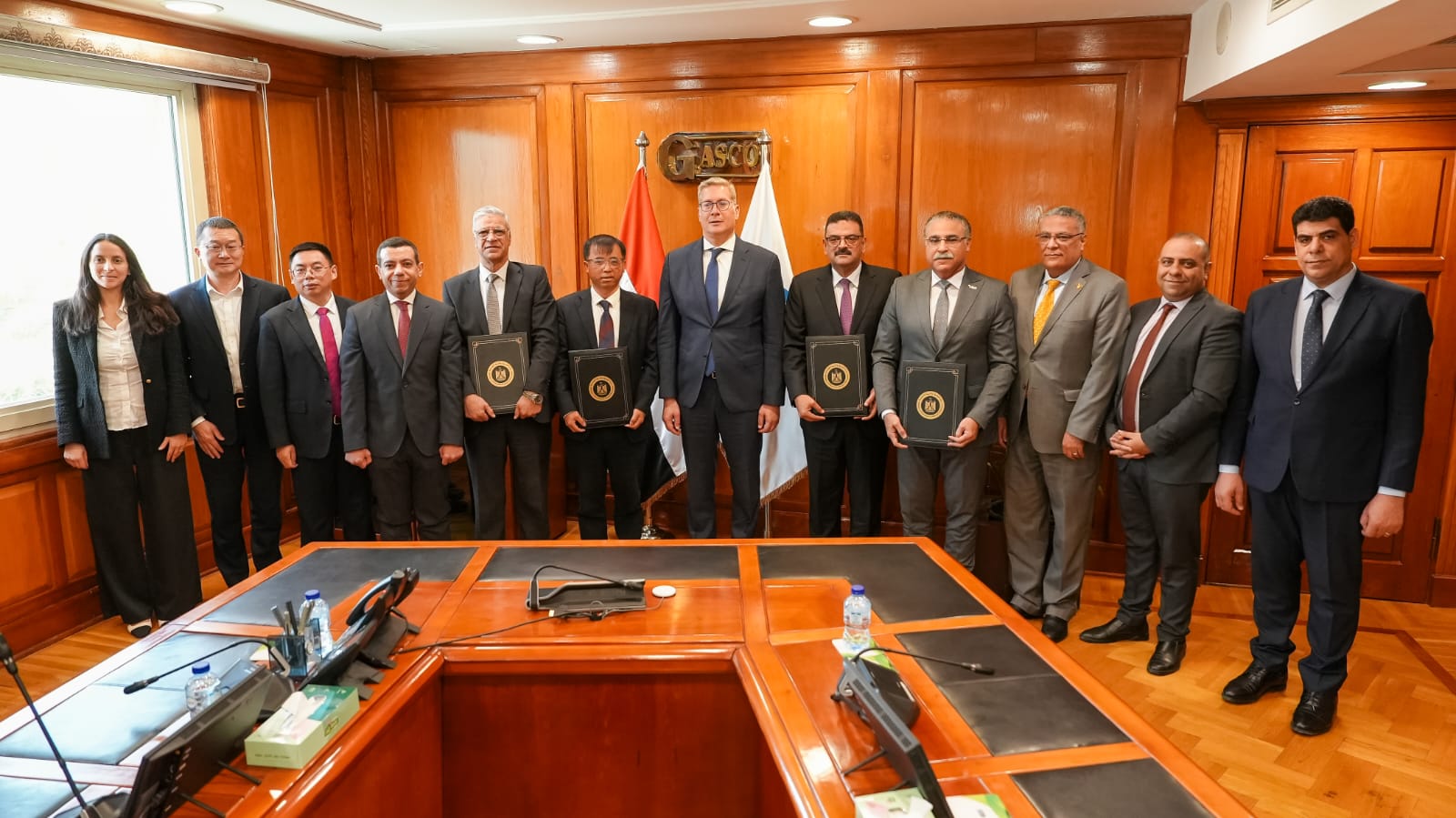 وزير البترول يشهد توقيع مذكرة تفاهم مع شينج فا الصينية