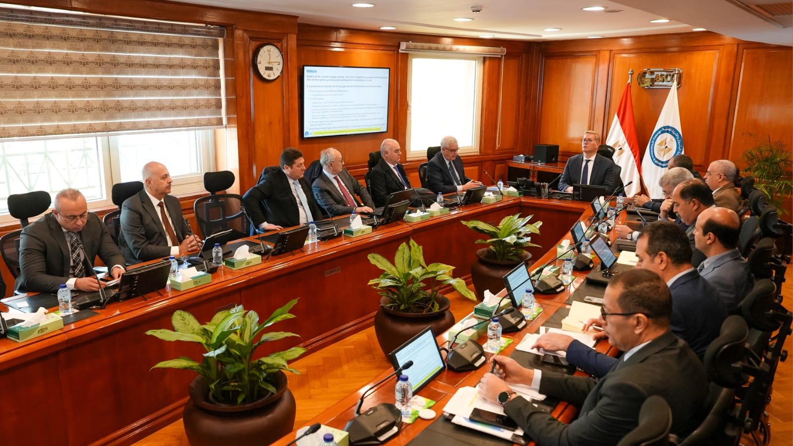 وزير البترول يبحث مع تكنيب العالمية تأسيس شركة مشتركة