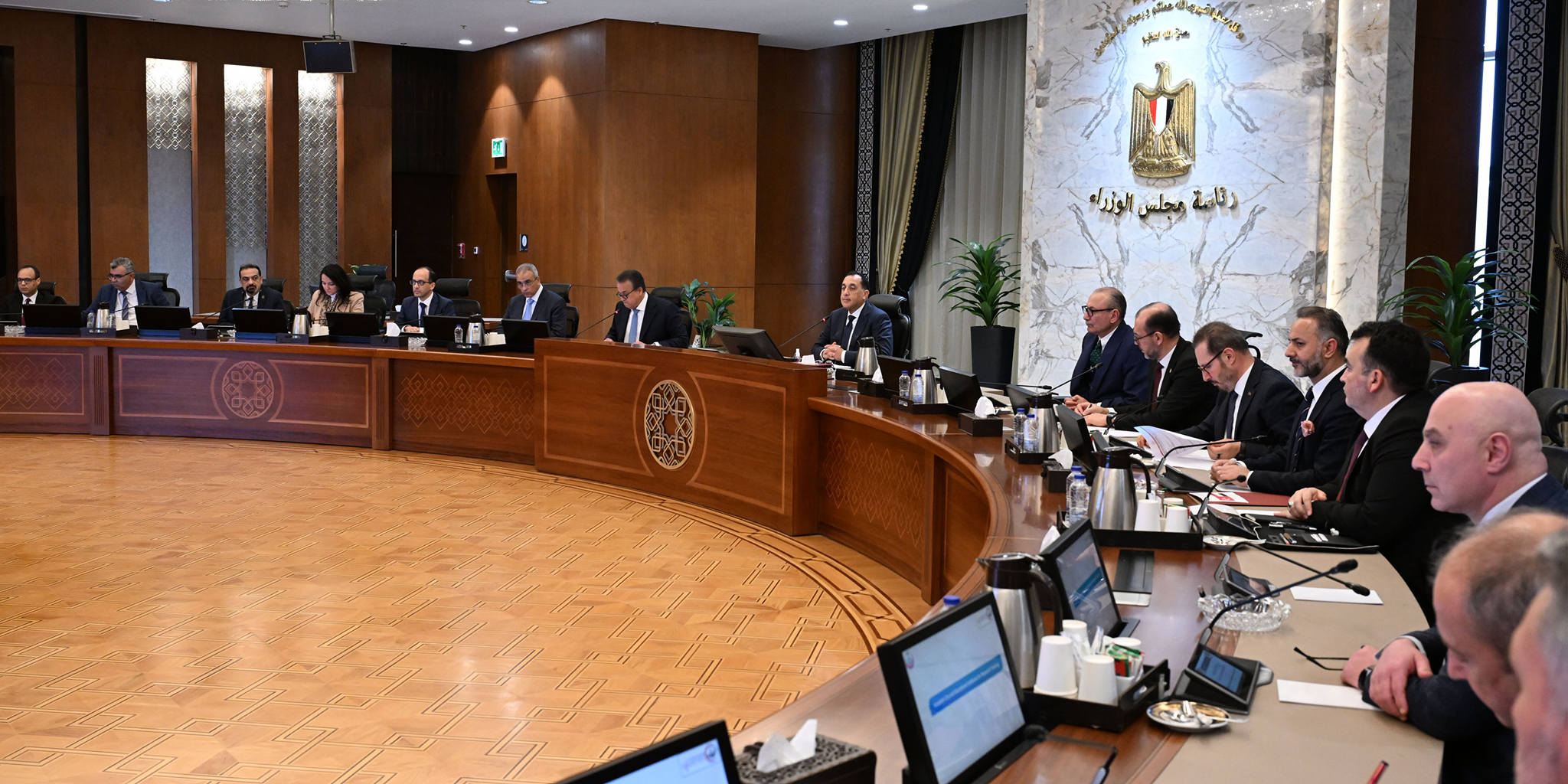 رئيس الوزراء يبحث تعزيز الشراكة المصرية التركية