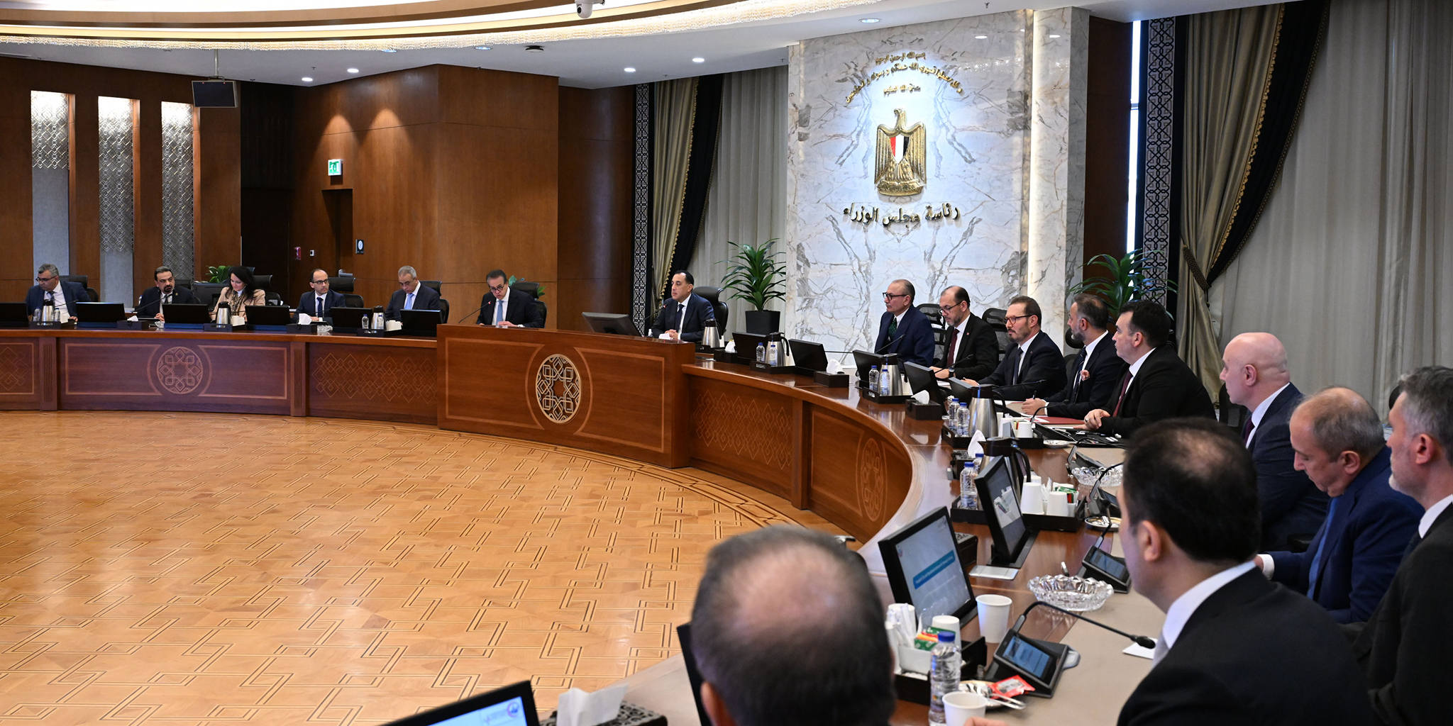 رئيس الوزراء يبحث تعزيز الشراكة المصرية التركية