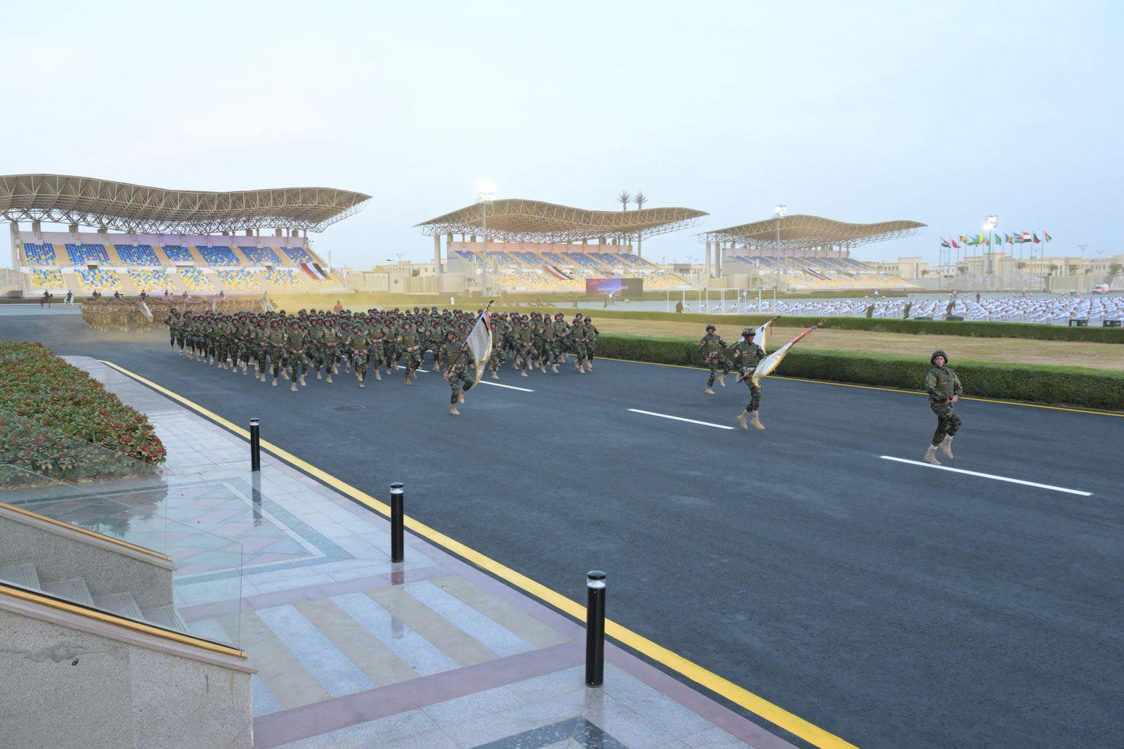 زيارة الرئيس السيسي إلى الأكاديمية العسكرية المصرية