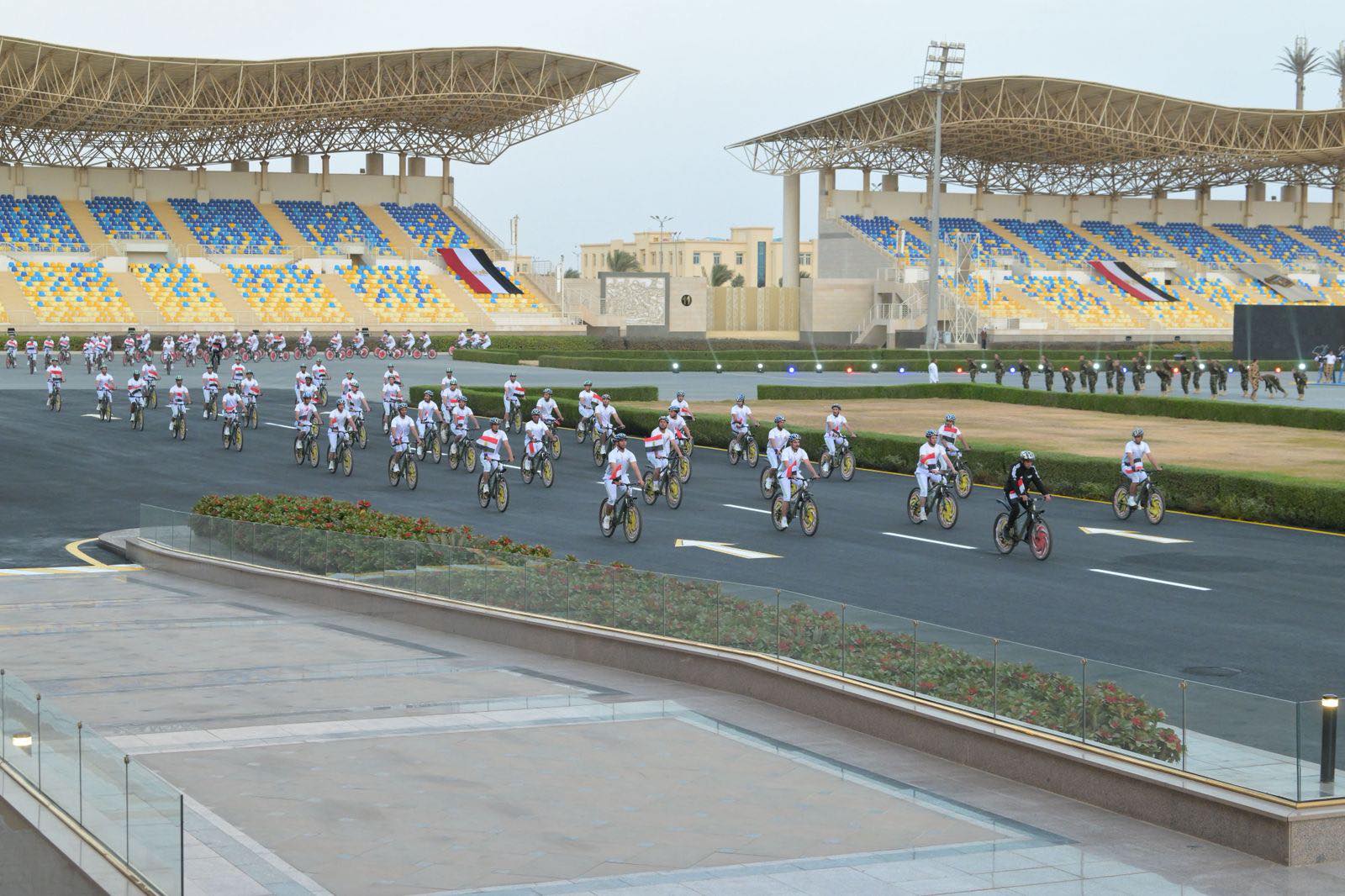 زيارة الرئيس السيسي إلى الأكاديمية العسكرية المصرية