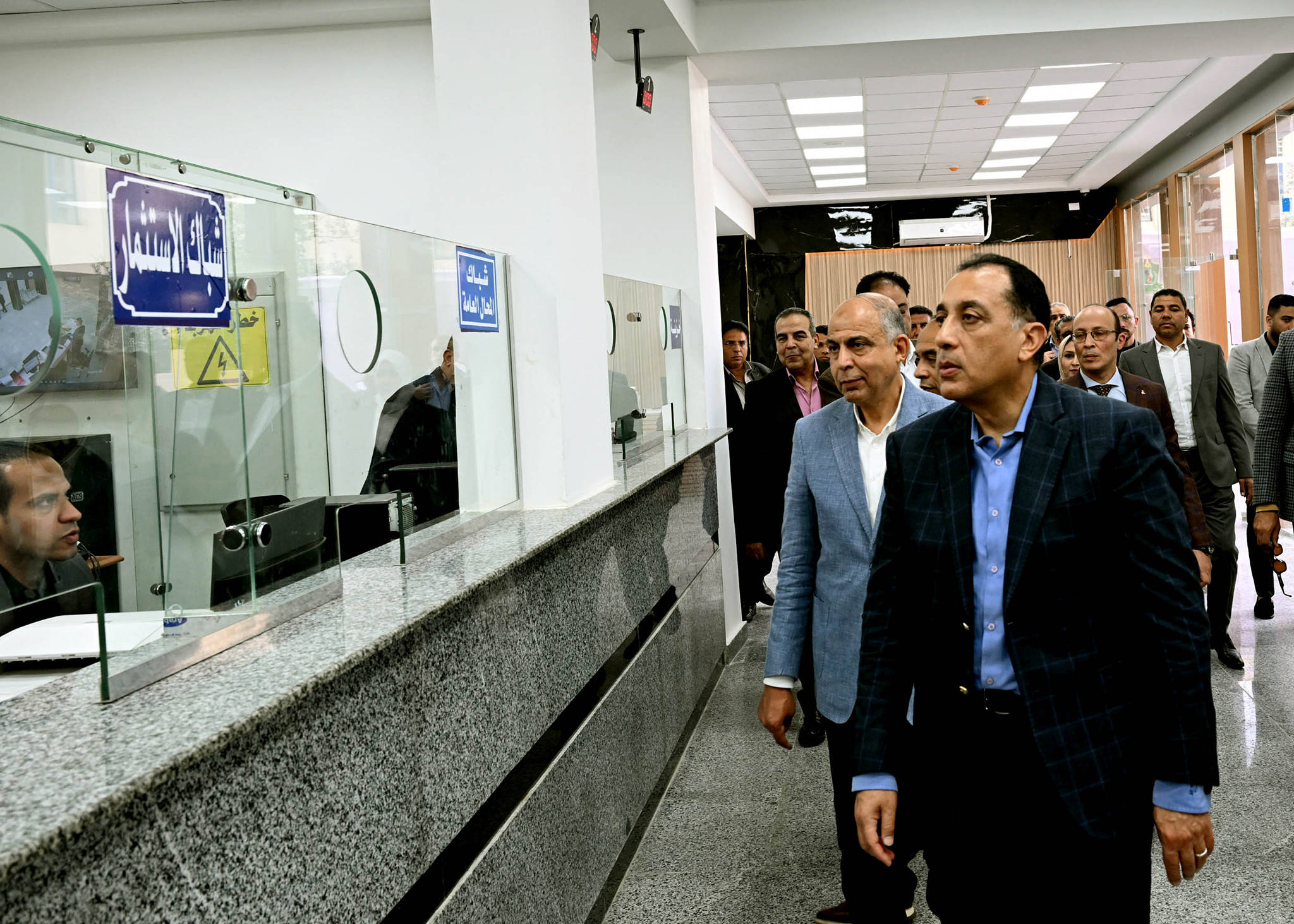 رئيس الوزراء يفتتح المركز التكنولوجي لخدمة المواطنين بالمنيا