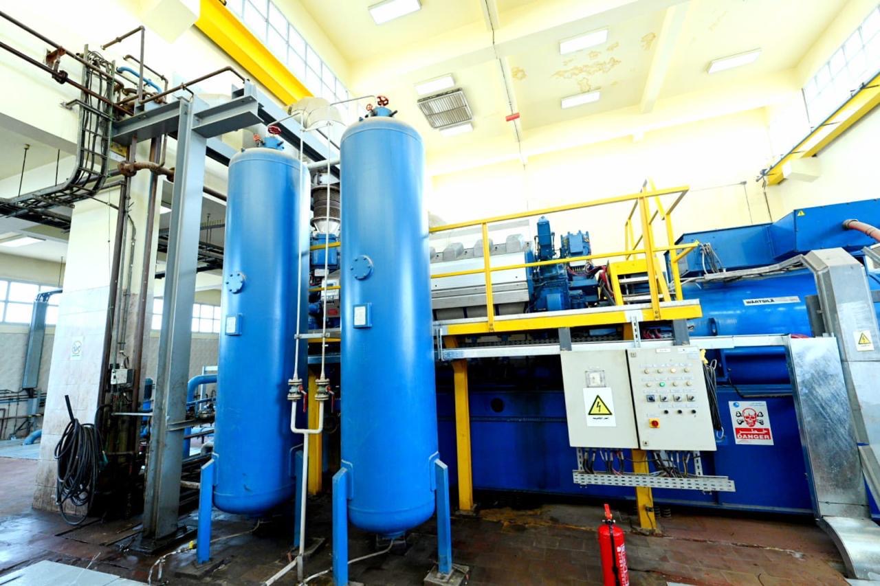 الشربيني يتفقد مشروع رفع كفاءة محطة تنقية مياه الشرب بالشيخ زايد