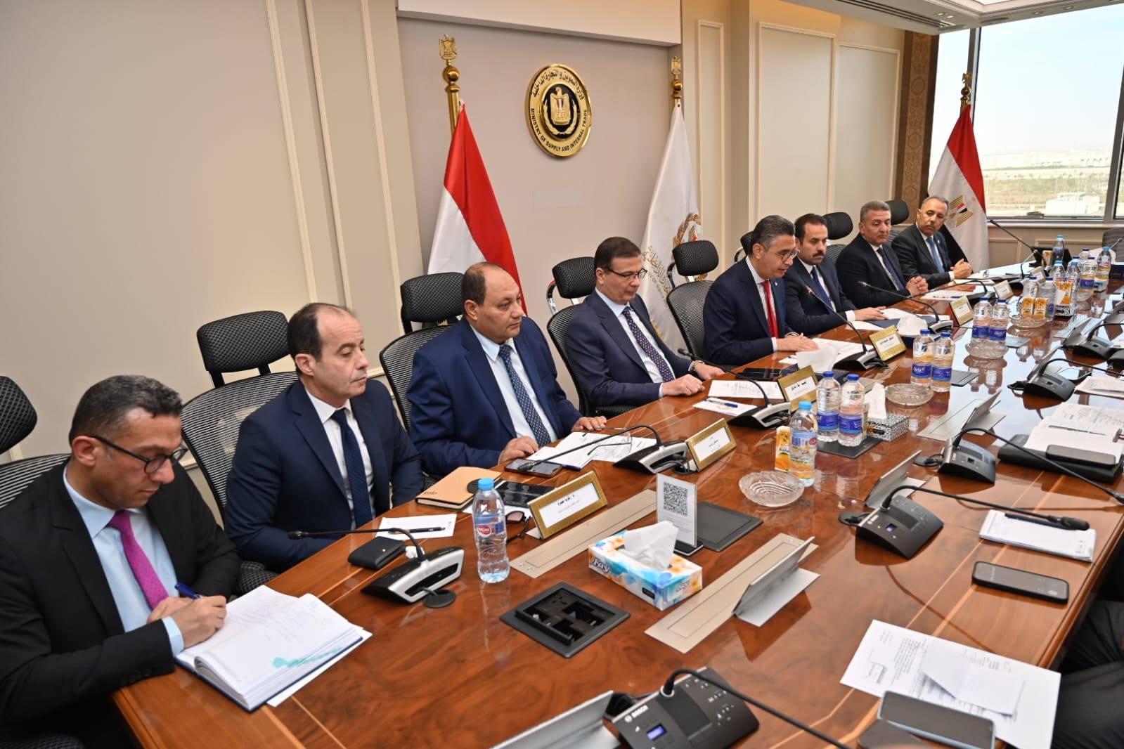اجتماع وزيرا التموين والزراعة ورئيس جهاز مستقبل مصر