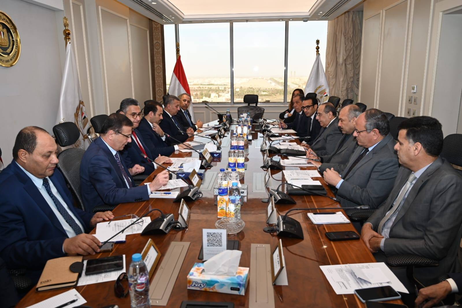 اجتماع وزيرا التموين والزراعة ورئيس جهاز مستقبل مصر