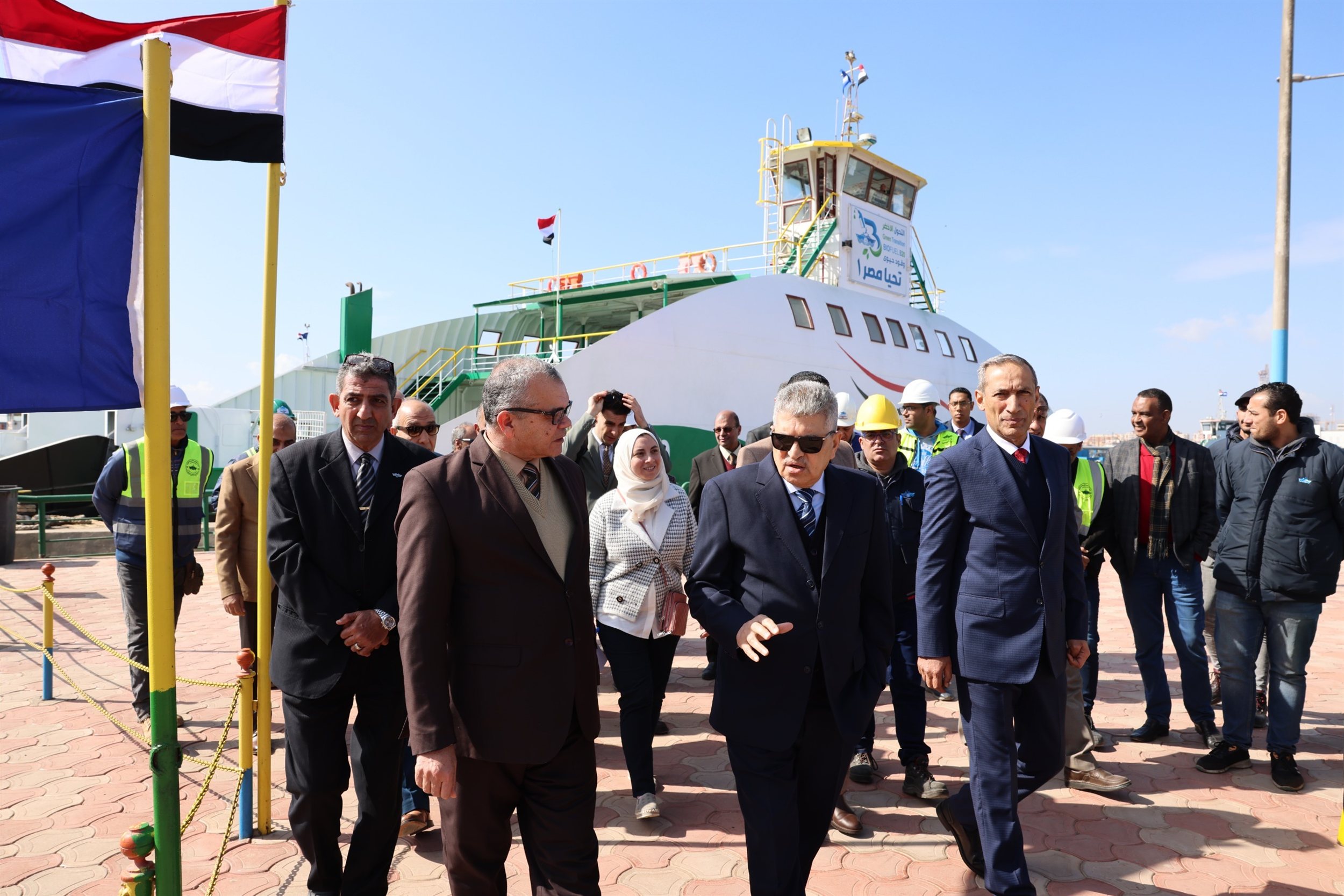 جولة الفريق أسامة ربيع التفقدية بعدد من مواقع العمل ببورسعيد