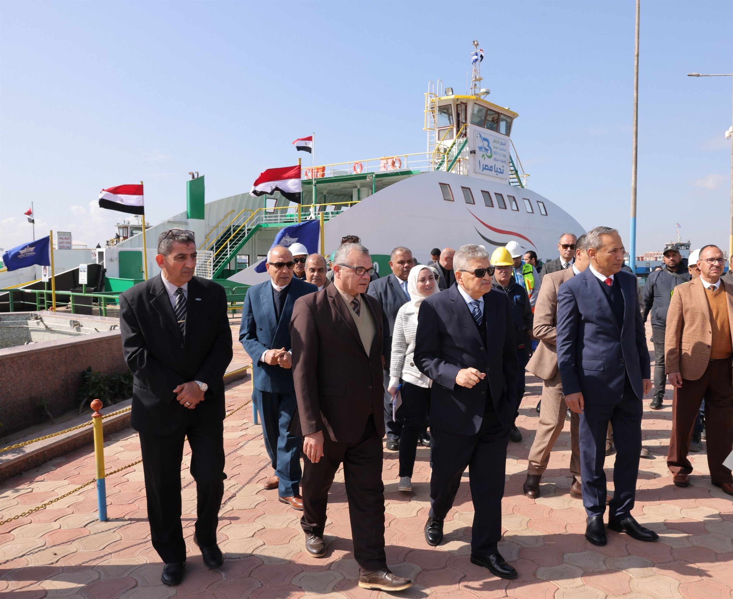 جولة الفريق أسامة ربيع التفقدية بعدد من مواقع العمل ببورسعيد