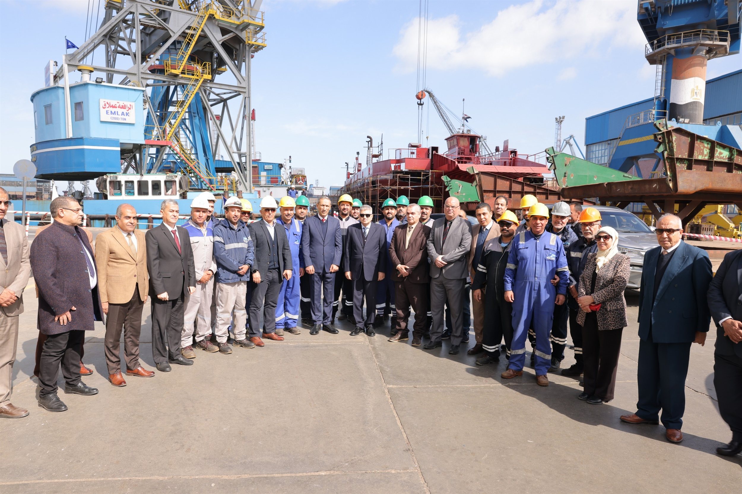 جولة الفريق أسامة ربيع التفقدية بعدد من مواقع العمل ببورسعيد