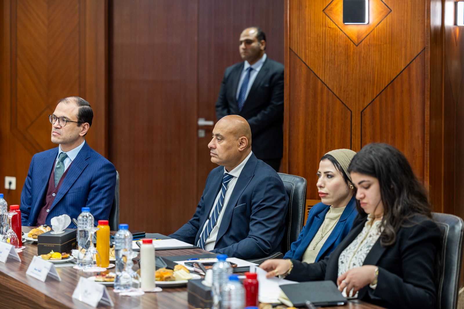 المستشار أحمد سعيد خليل يستقبل النائب العام القطري