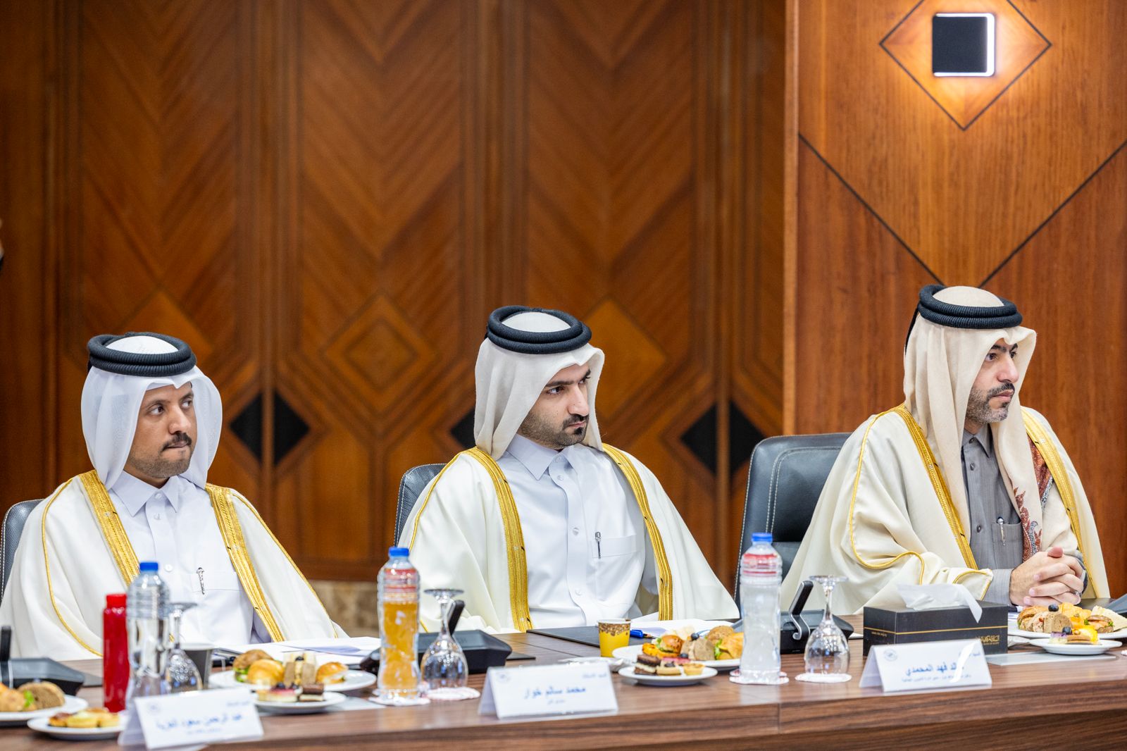 المستشار أحمد سعيد خليل يستقبل النائب العام القطري