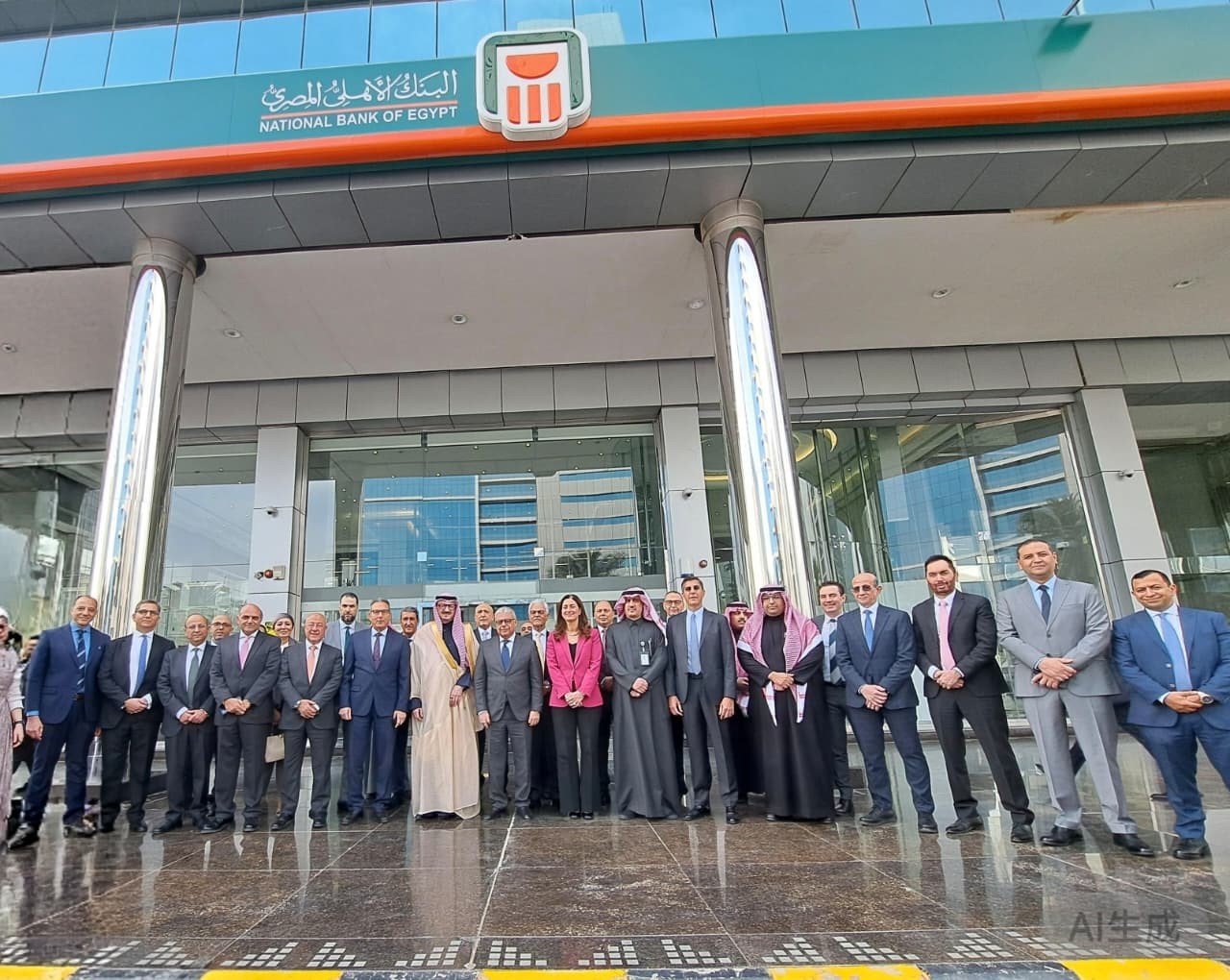البنك الأهلي المصري يقيم حفل افتتاح فرعه بالرياض