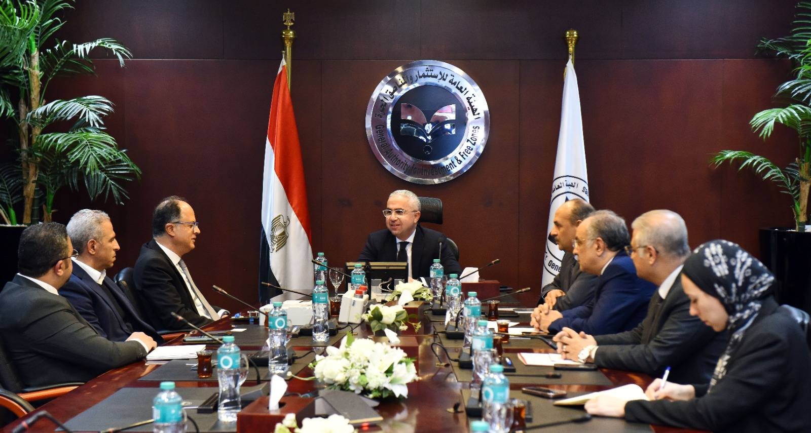 هيئة الاستثمار تجتمع مع رئيس مجلس إدارة السويدي إليكتروميتر