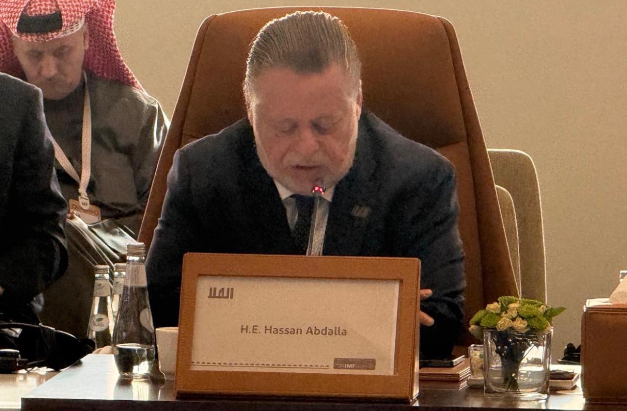 محافظ البنك المركزي خلال فعاليات مؤتمر العُلا لاقتصادات الأسواق الناشئة