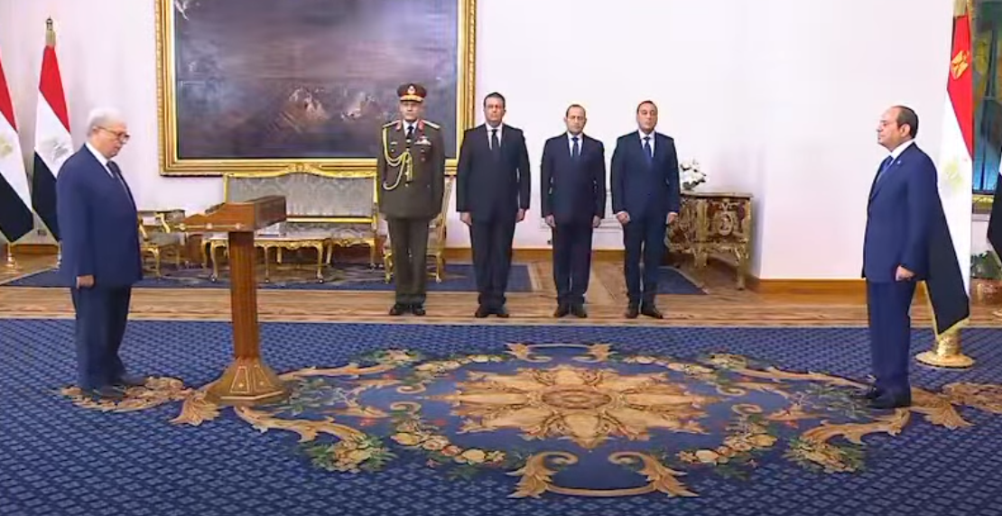 الرئيس السيسي يشهد أداء اليمين الدستورية للوزراء الجُدد