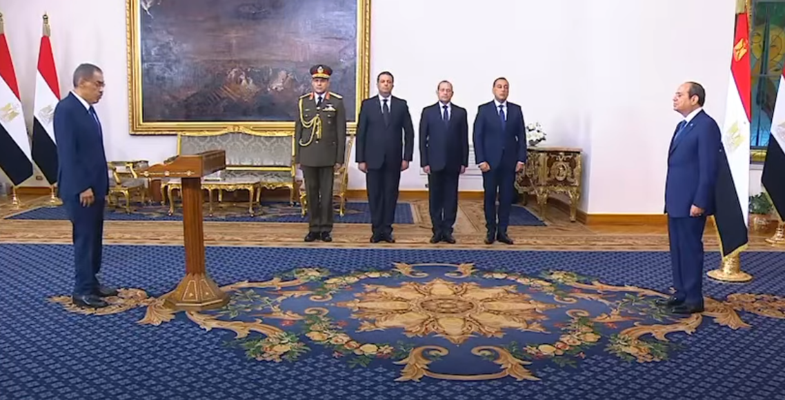 الرئيس السيسي يشهد أداء اليمين الدستورية للوزراء الجُدد