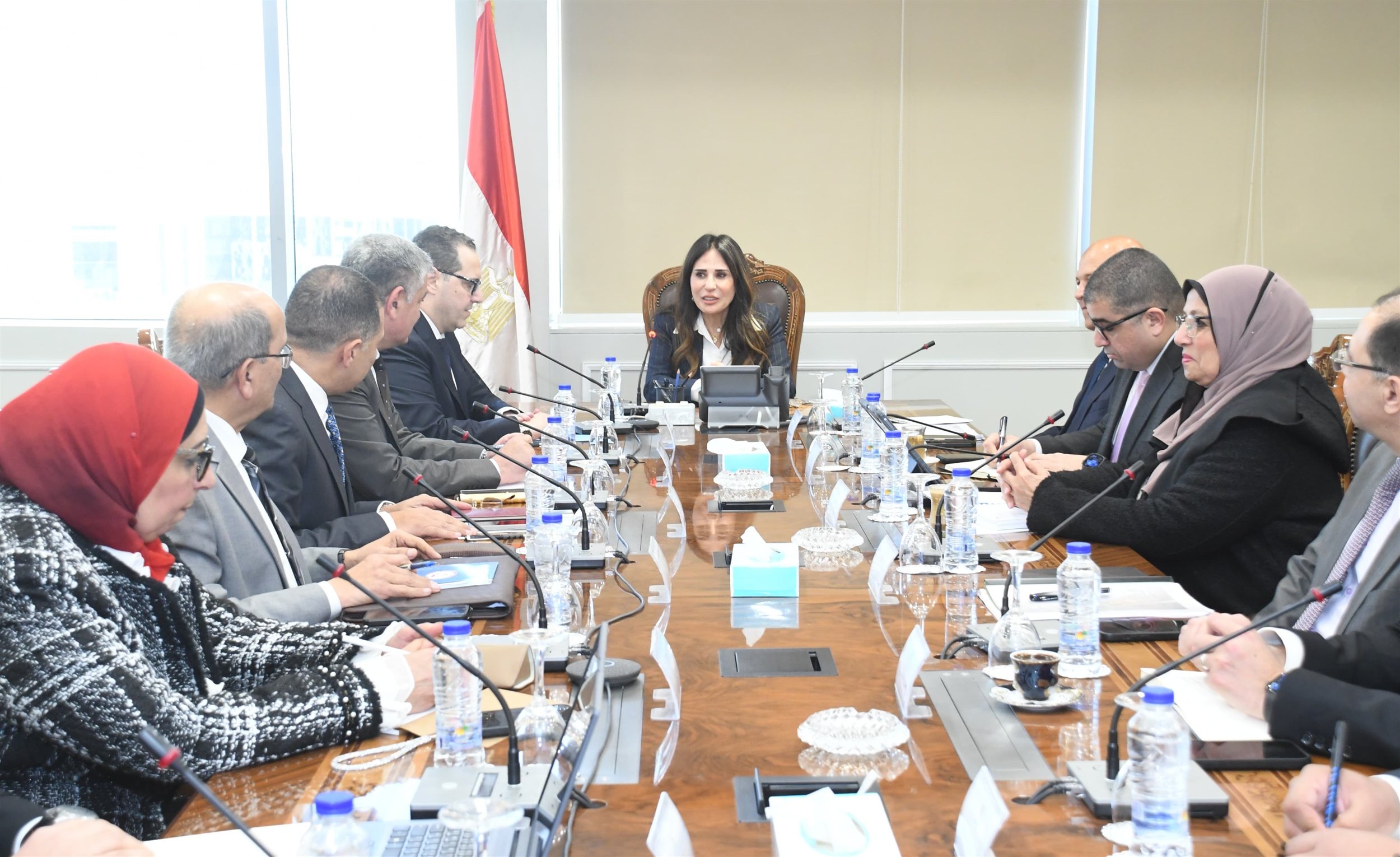 وزيرة الإسكان تتابع موقف تنفيذ المبادرة الرئاسية حياة كريمة