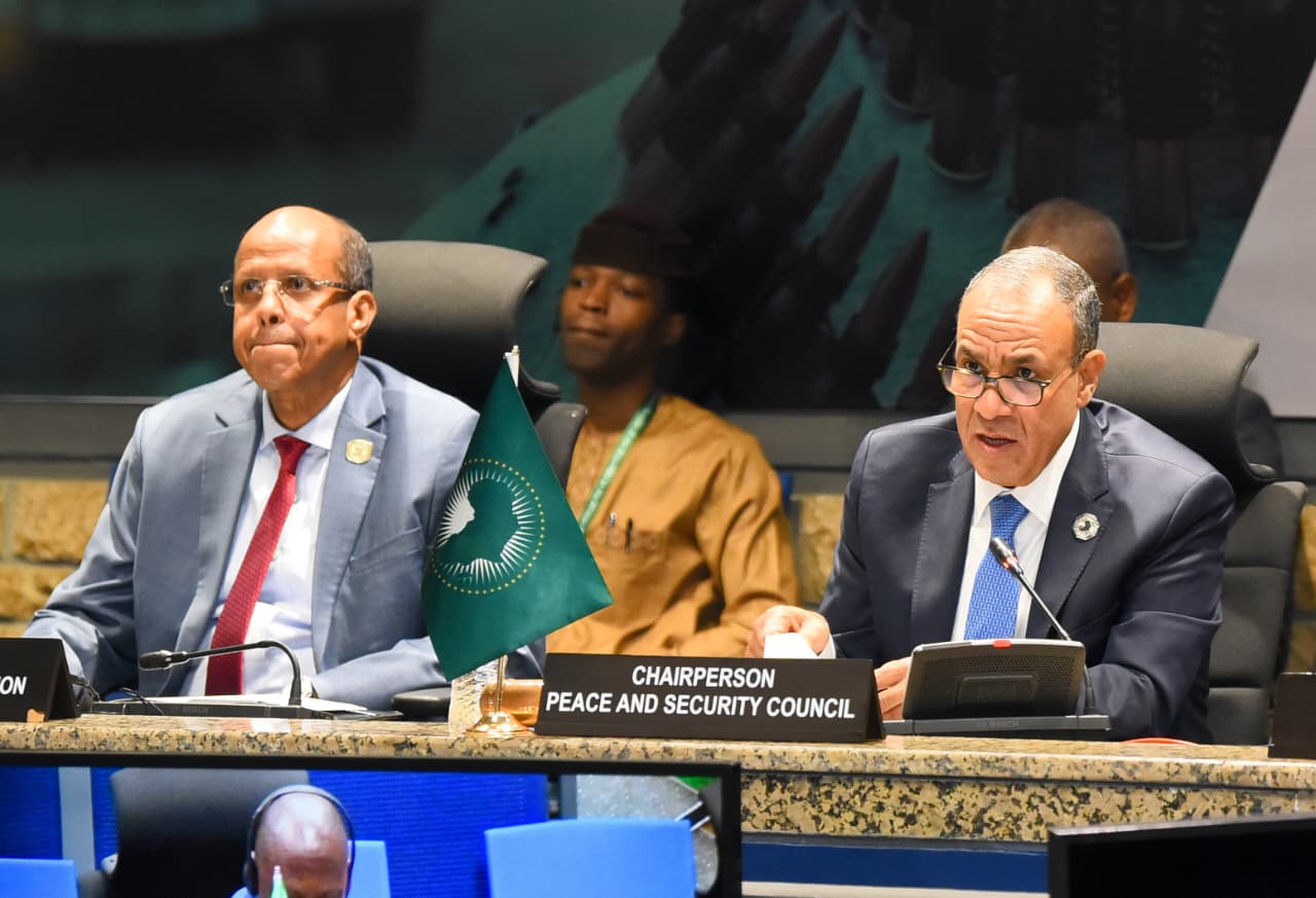 وزير الخارجية يترأس جلسة مشاورات مجلس السلم والأمن غير الرسمية حول السودان