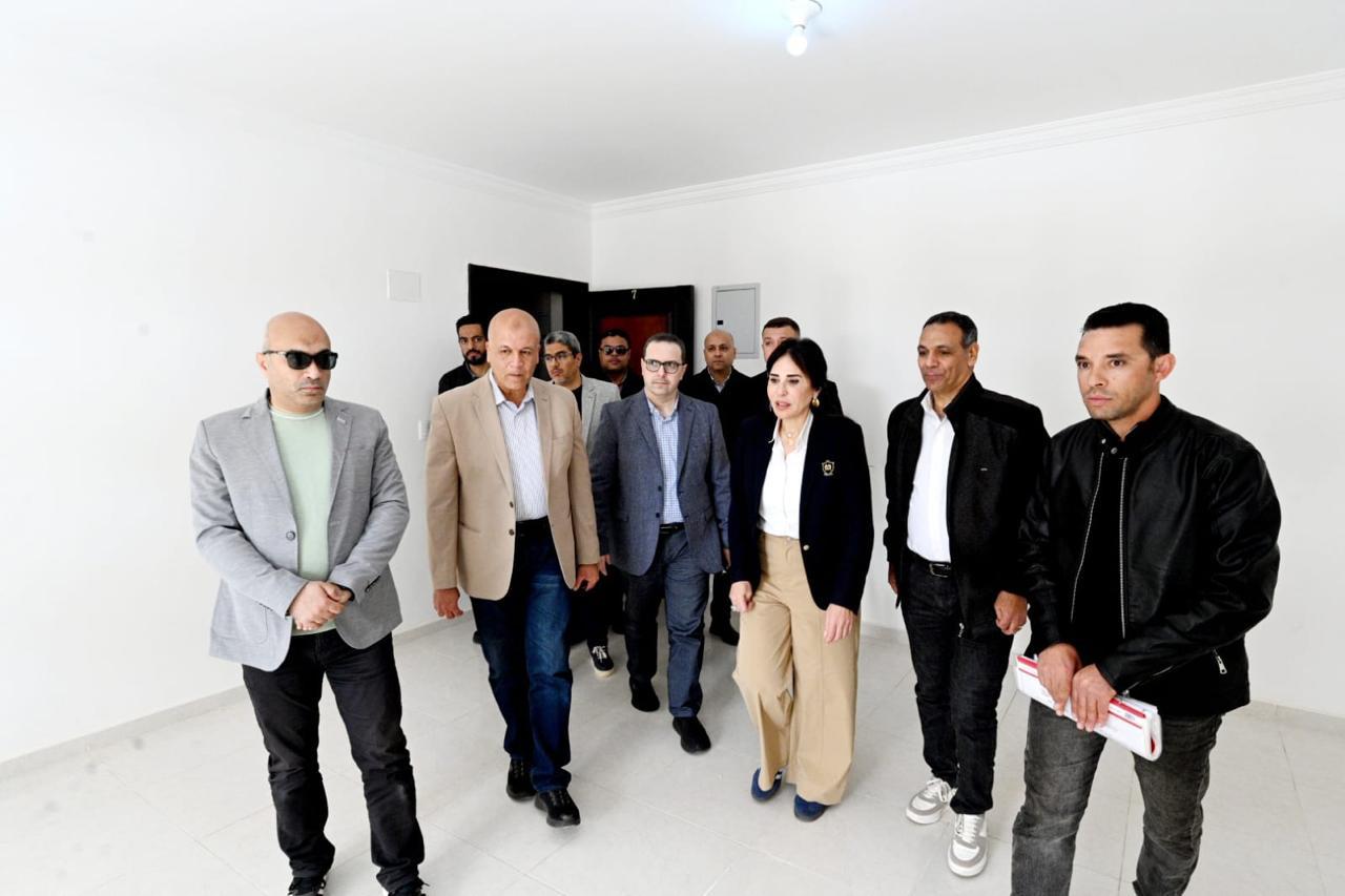 وزيرة الإسكان تتفقد وحدات مبادرة سكن لكل المصريين