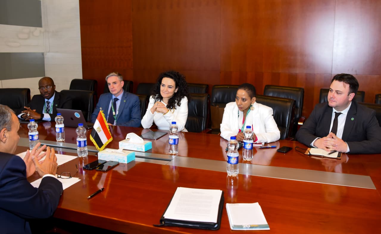 وزير الخارجية يلتقي المديرة التنفيذية لصندوق المناخ الأخضر