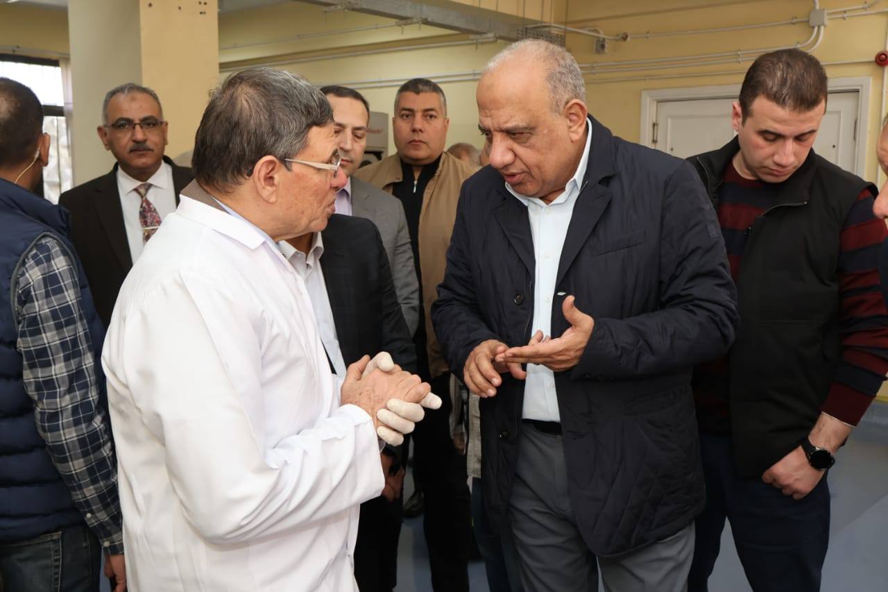 وزير الكهرباء يتفقد هيئة الطاقة الذرية بمنطقة أنشاص