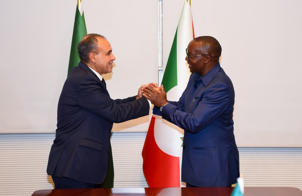 وزير الخارجية يلتقي نظيره البوروندي