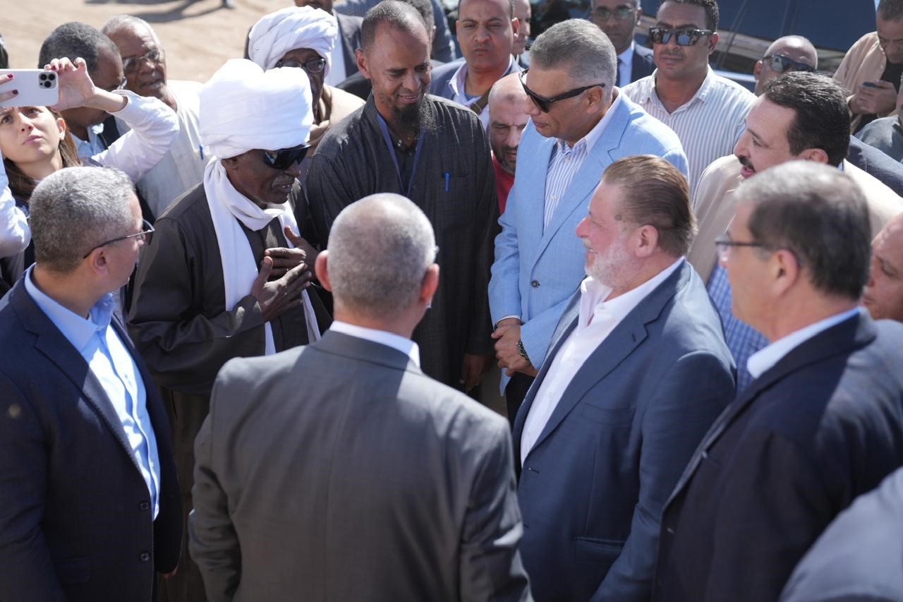 البنك الأهلي المصري يشارك في مؤتمر الأغذية العالمي بأسوان