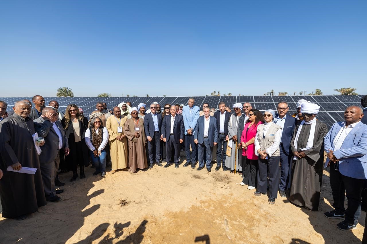 البنك الأهلي المصري يشارك في مؤتمر الأغذية العالمي بأسوان