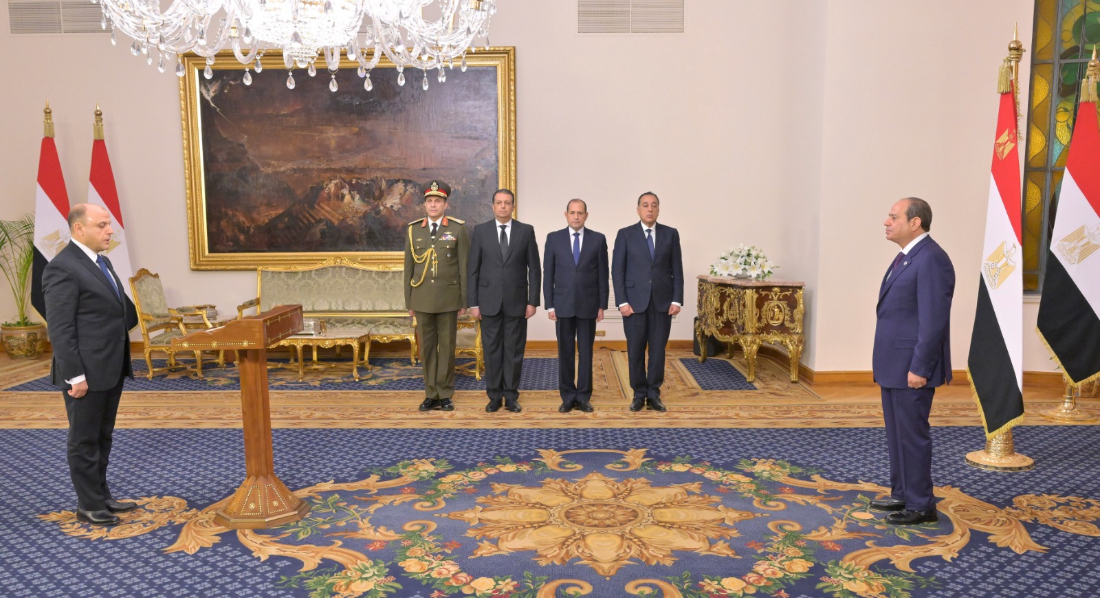 الرئيس السيسي يشهد أداء المحافظين الجدد ونوابهم لليمين الدستورية