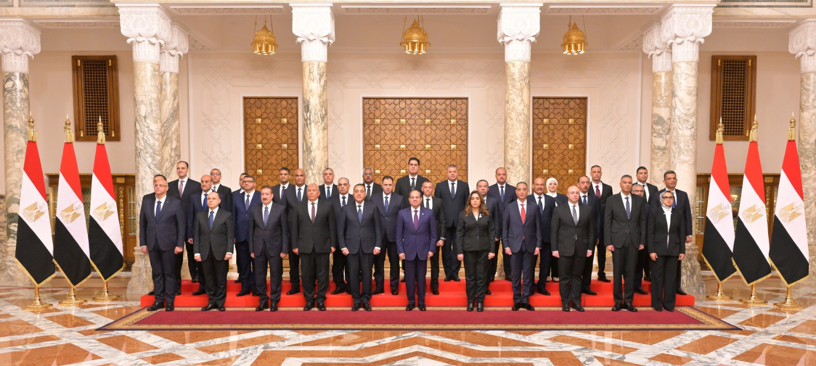 الرئيس السيسي يشهد أداء المحافظين الجدد ونوابهم لليمين الدستورية