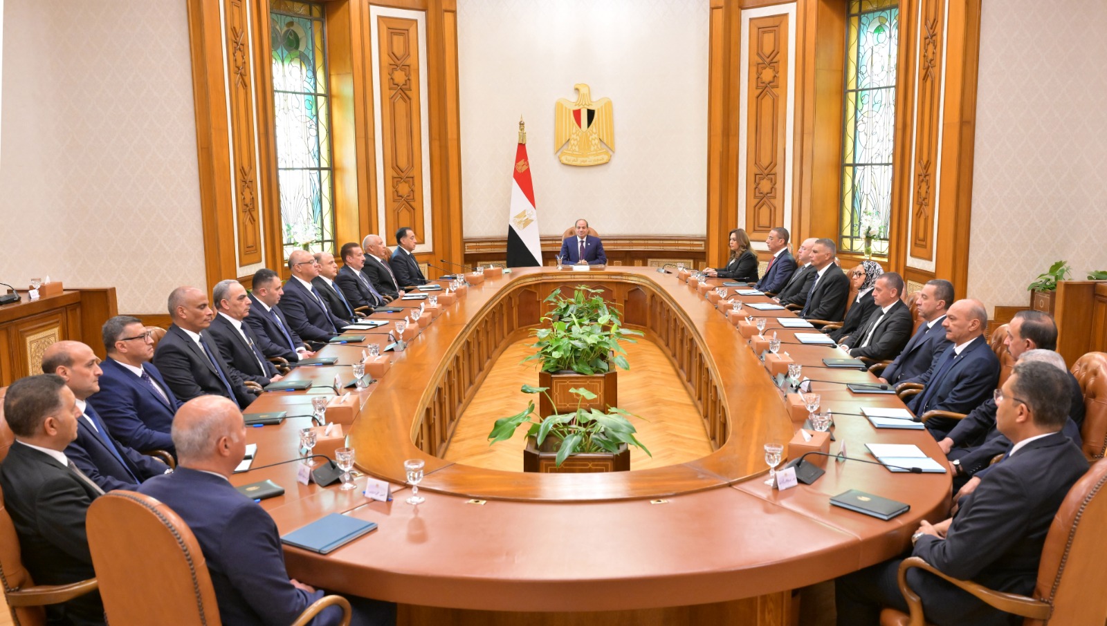 الرئيس السيسي يشهد أداء المحافظين الجدد ونوابهم لليمين الدستورية