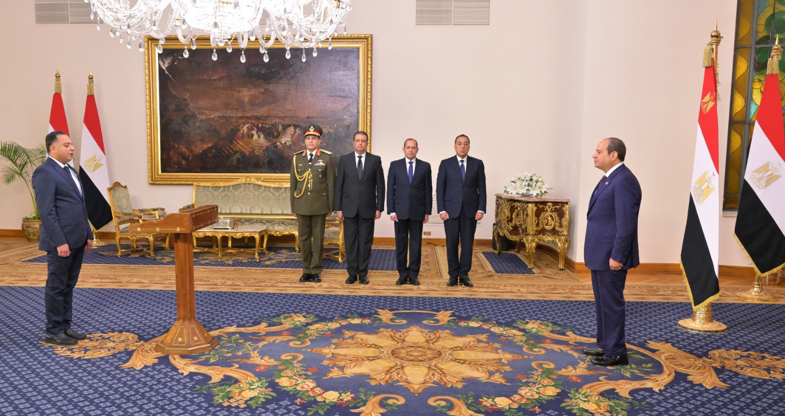 الرئيس السيسي يشهد أداء المحافظين الجدد ونوابهم لليمين الدستورية