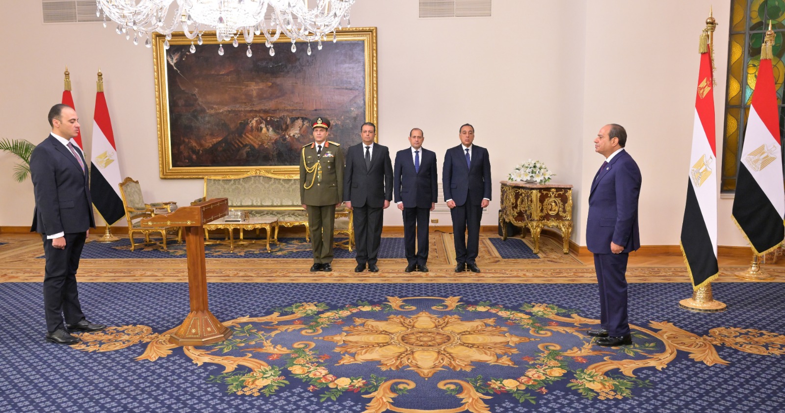 الرئيس السيسي يشهد أداء المحافظين الجدد ونوابهم لليمين الدستورية