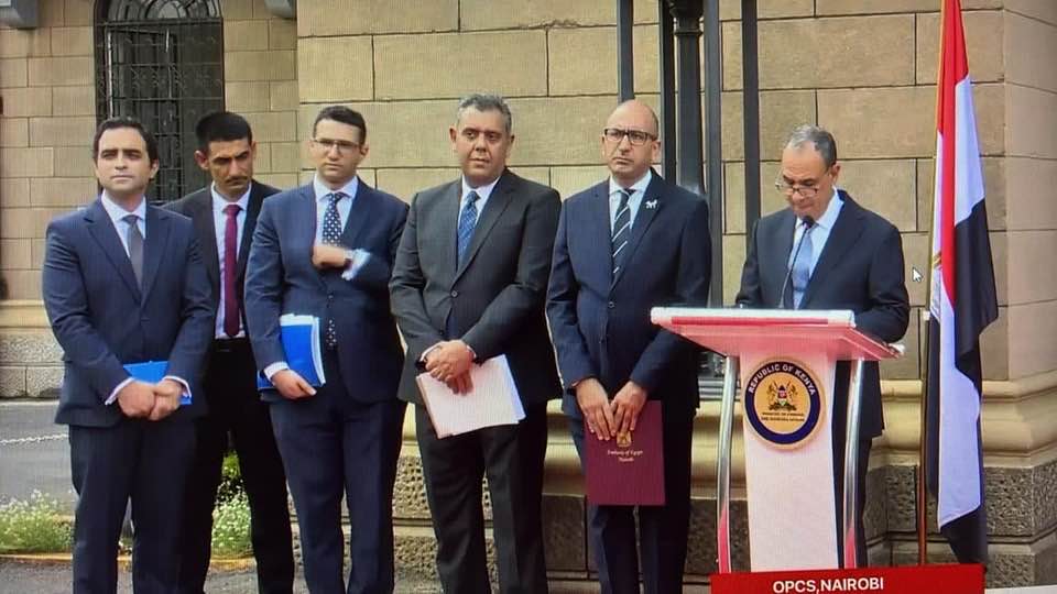 وزير الخارجية يلتقي نظيره الكيني