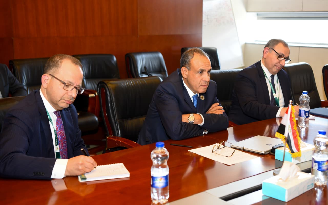 وزير الخارجية يلتقي رئيس مجلس الأعمال الأفريقي