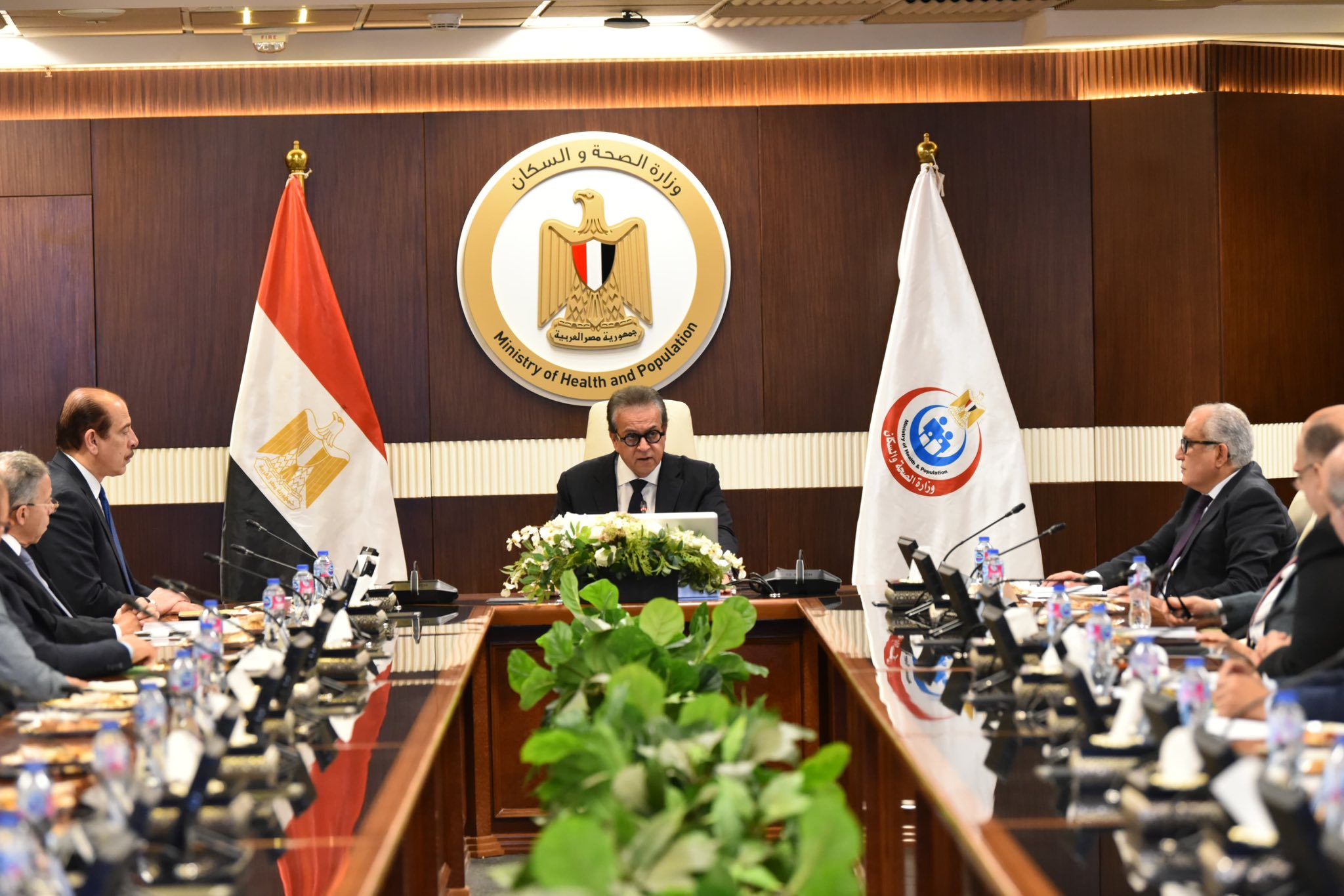 وزير الصحة يترأس الاجتماع رقم 214 لمجلس إدارة الهيئة العامة للتأمين الصحي 