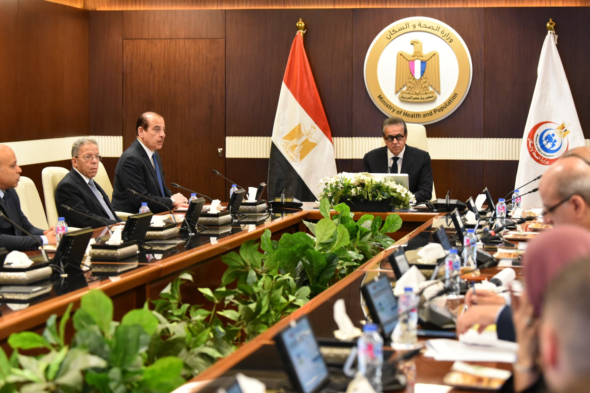 وزير الصحة يترأس الاجتماع رقم 214 لمجلس إدارة الهيئة العامة للتأمين الصحي 