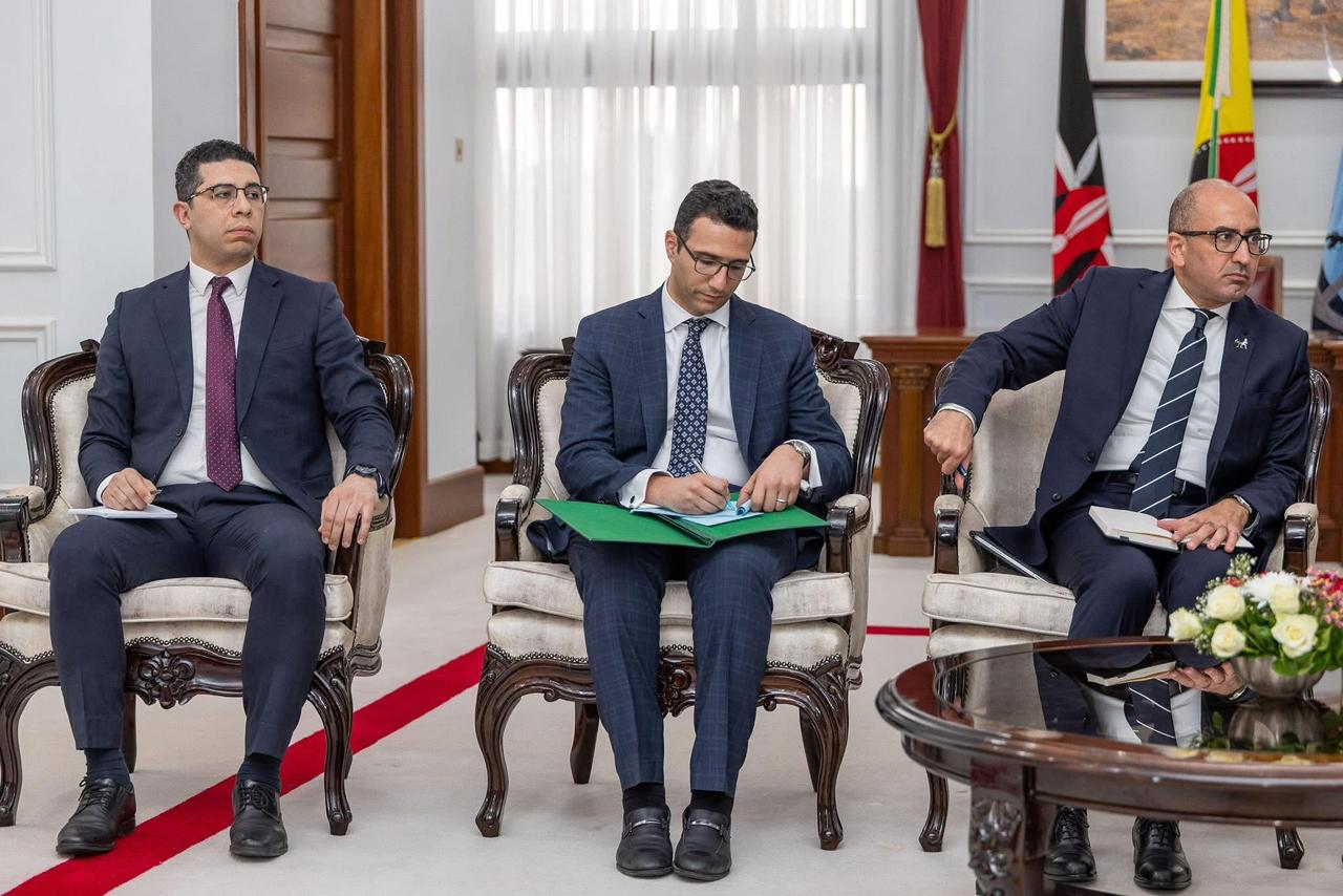 وزير الخارجية ووزير الموارد المائية والرى يلتقيان رئيس جمهورية كينيا