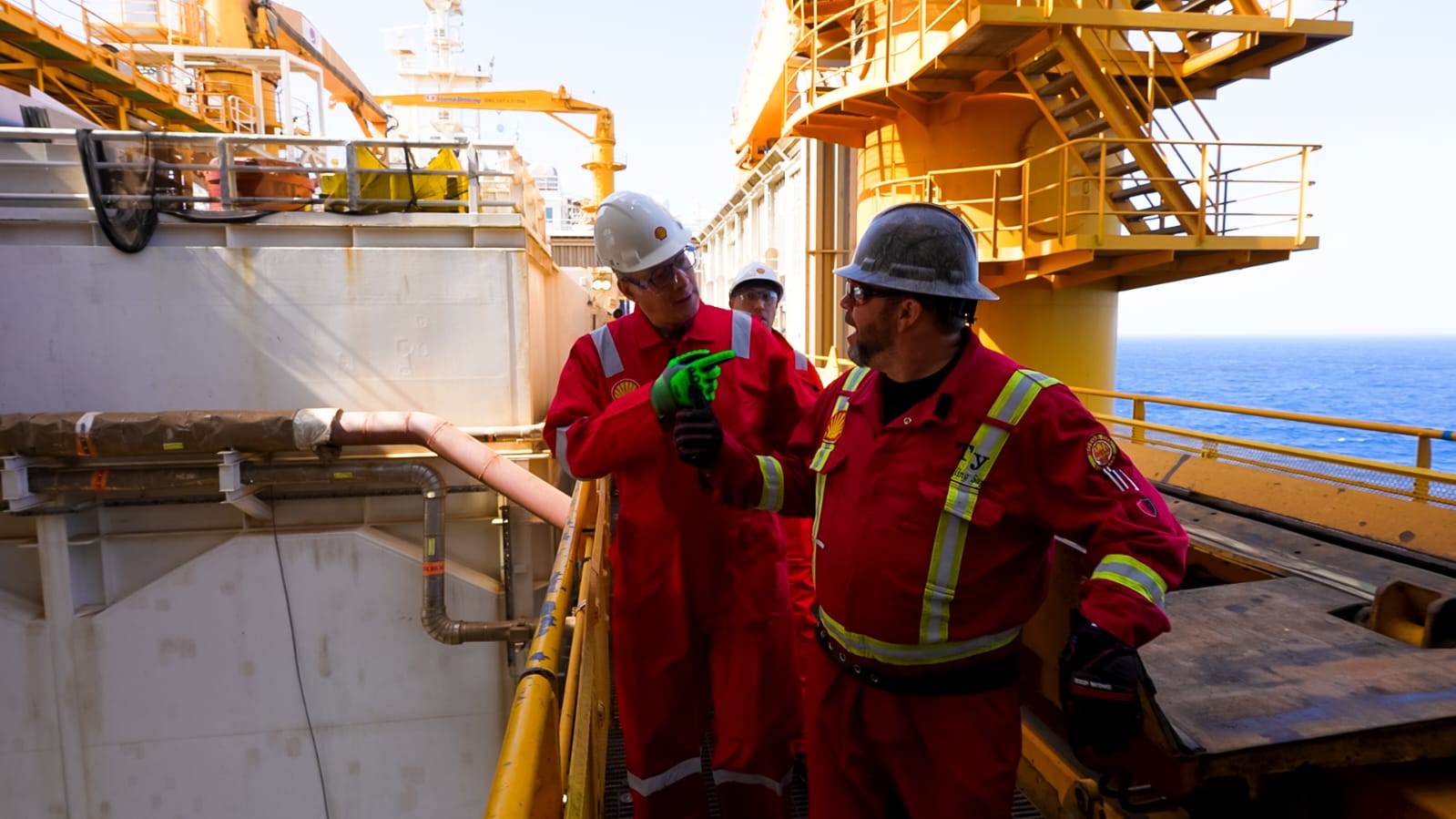 وزير البترول يتفقد أعمال حفر أول بئر إنتاجية للغاز بحقل غرب مينا