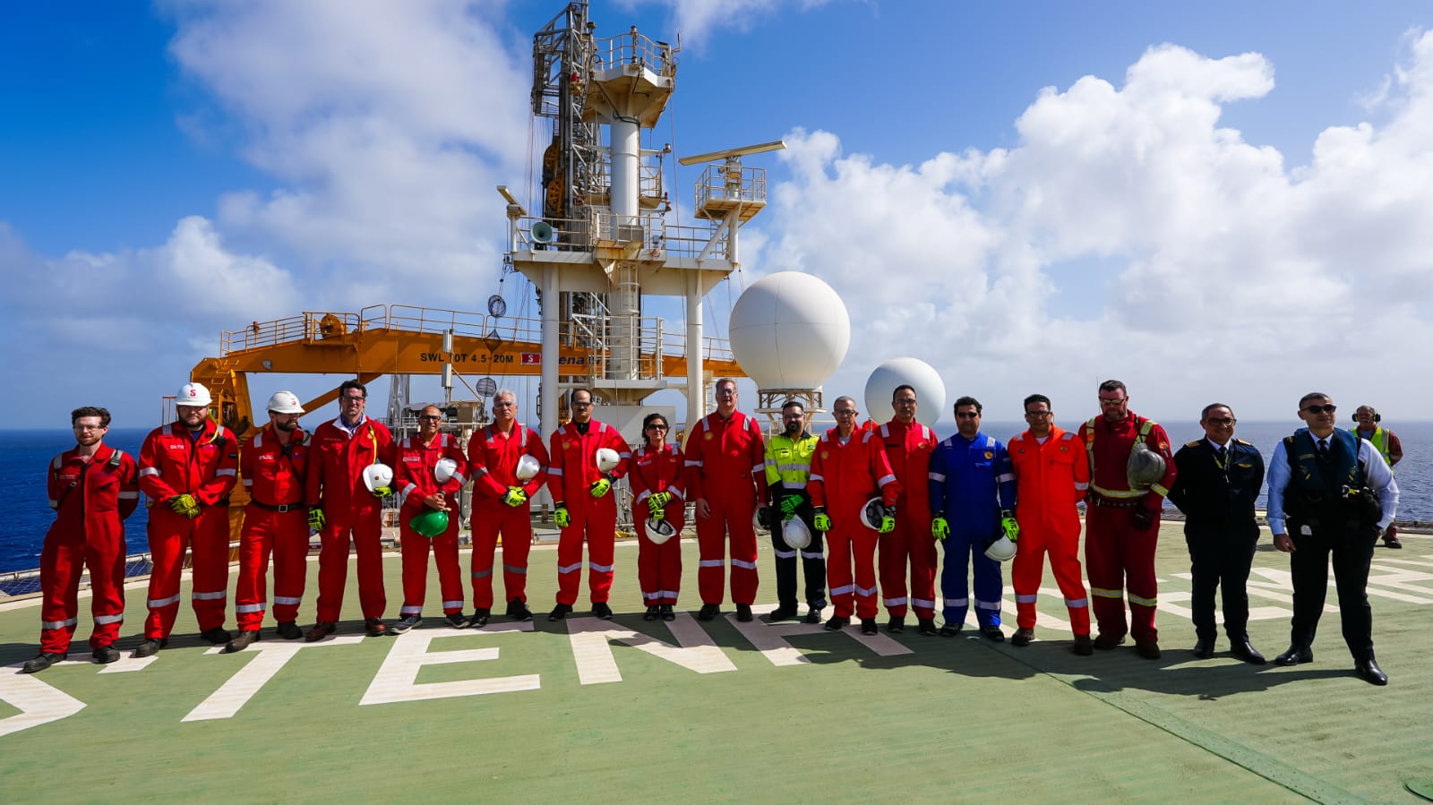 وزير البترول يتفقد أعمال حفر أول بئر إنتاجية للغاز بحقل غرب مينا