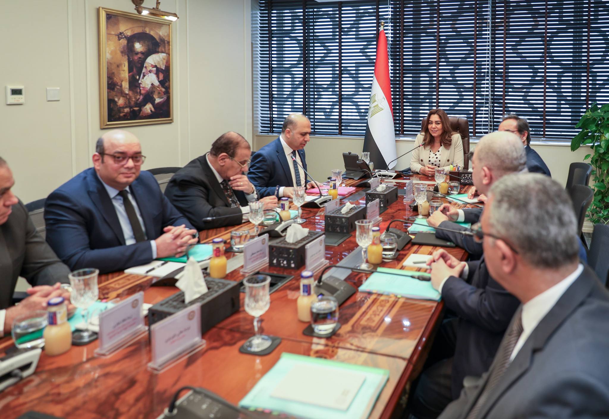 وزيرة التنمية المحلية والبيئة تترأس الاجتماع الأول لمجلس أمناء مؤسسة الطاقة الحيوية