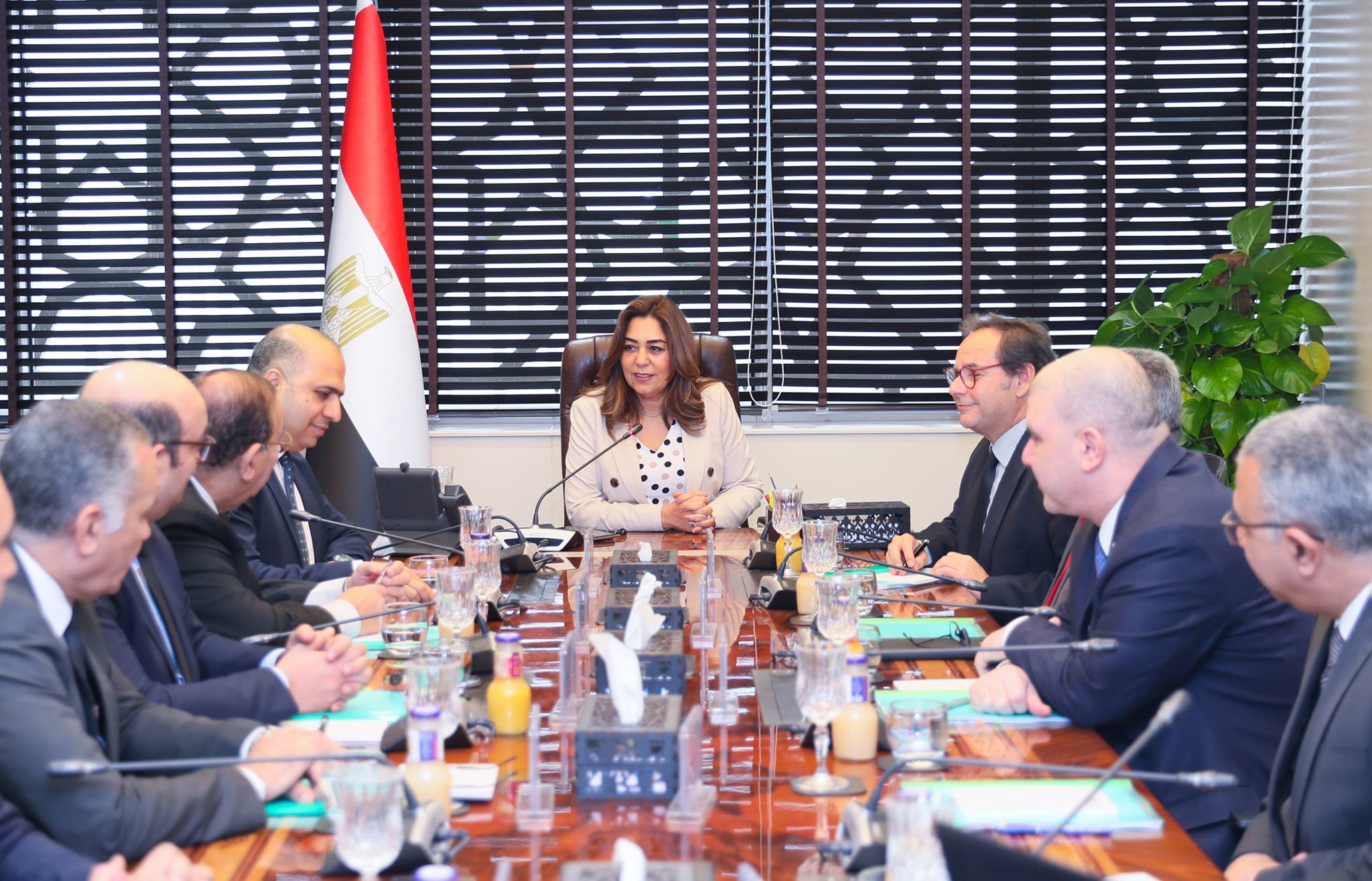 وزيرة التنمية المحلية والبيئة تترأس الاجتماع الأول لمجلس أمناء مؤسسة الطاقة الحيوية