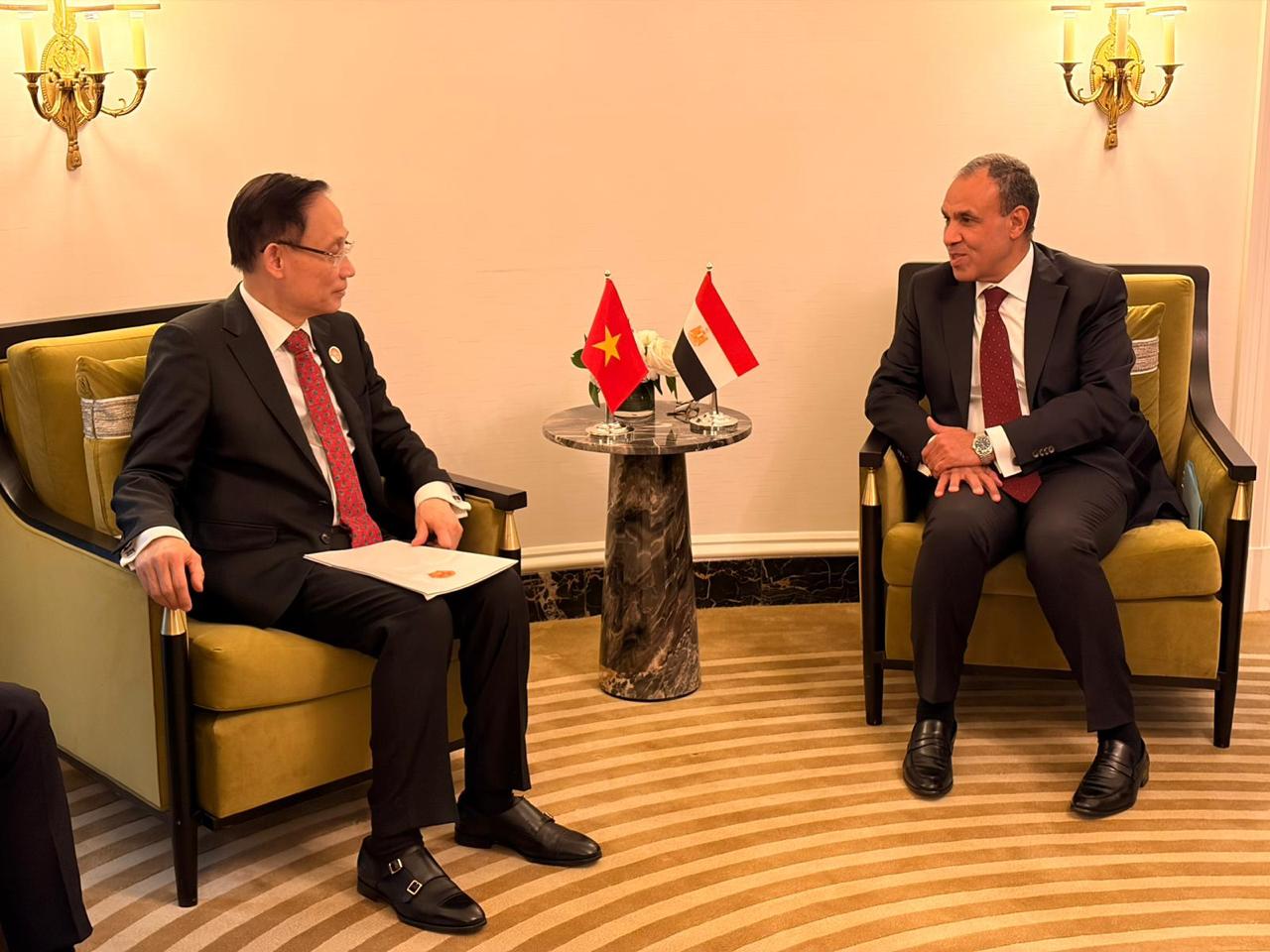 وزير الخارجية يلتقي نظيره الفيتنامي