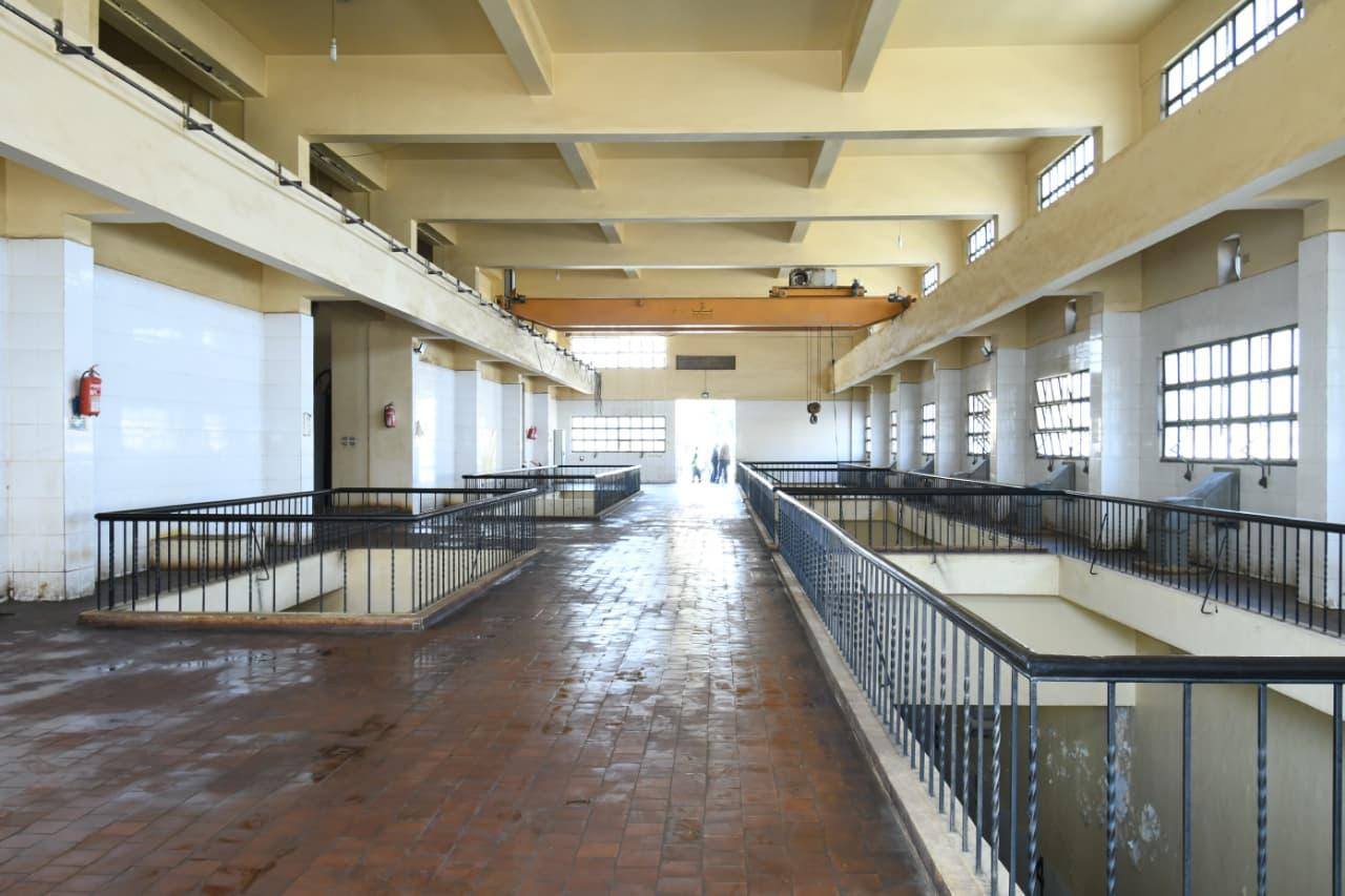 وزيرة الإسكان تتفقد محطة المياه الرئيسية بالشروق