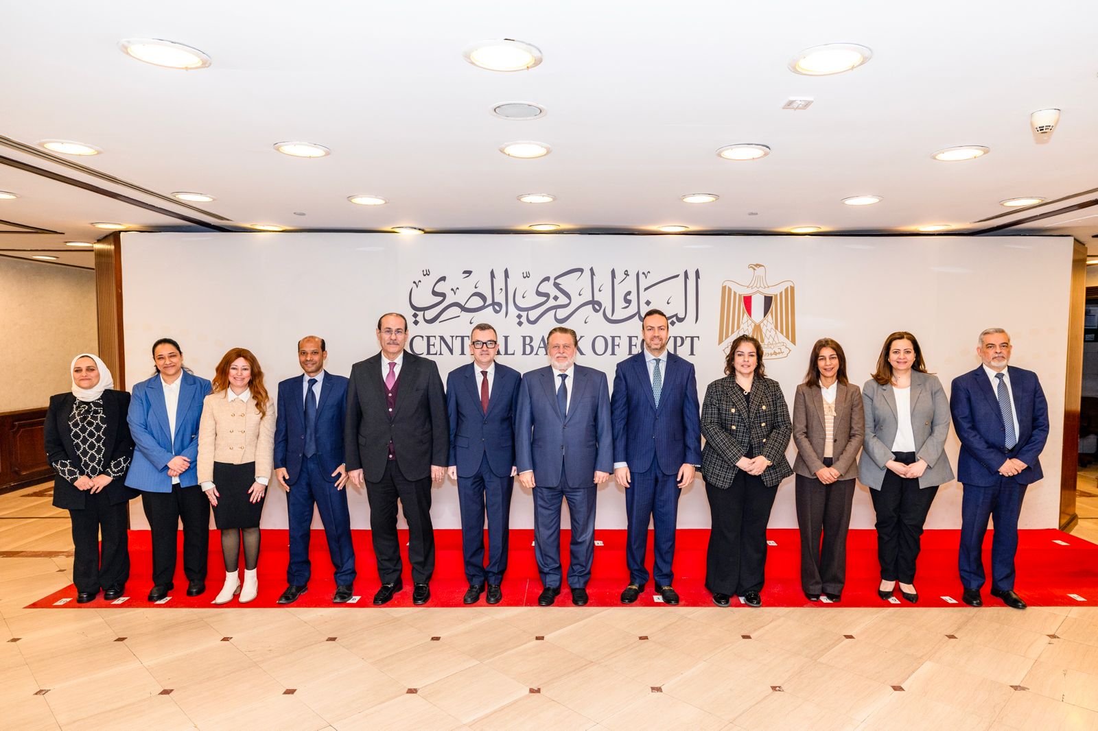 محافظ البنك المركزي المصري يجتمع مع وزير التخطيط