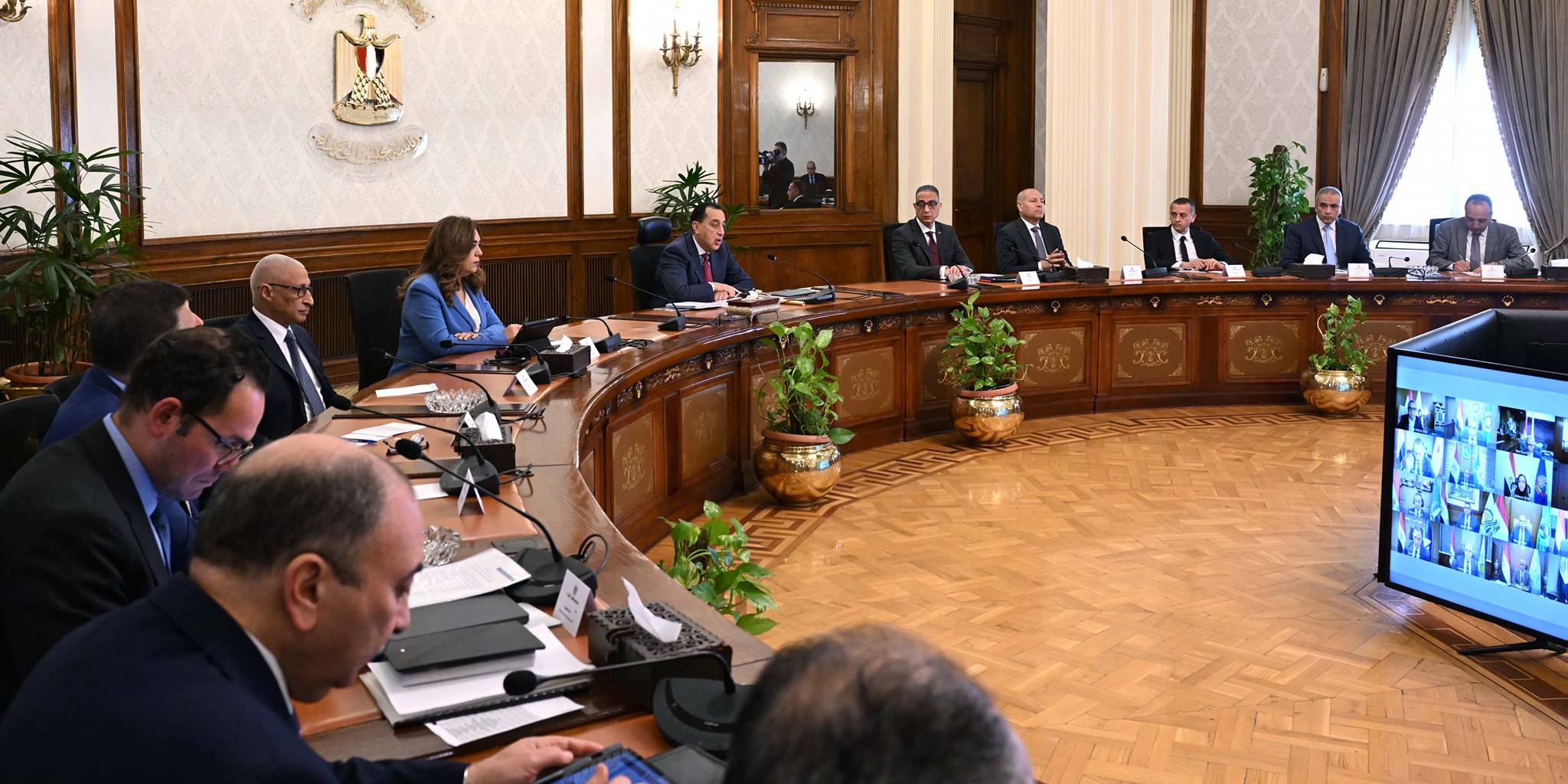 أول اجتماع لمجلس المحافظين بعد تشكيله الجديد