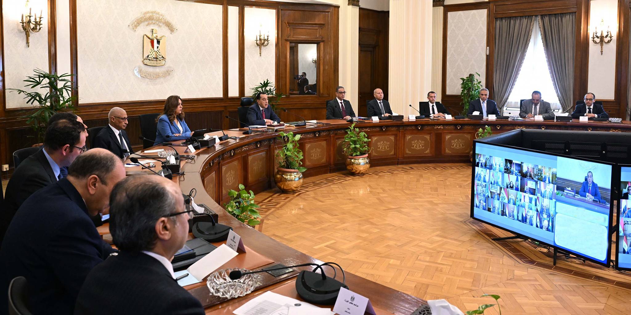 أول اجتماع لمجلس المحافظين بعد تشكيله الجديد