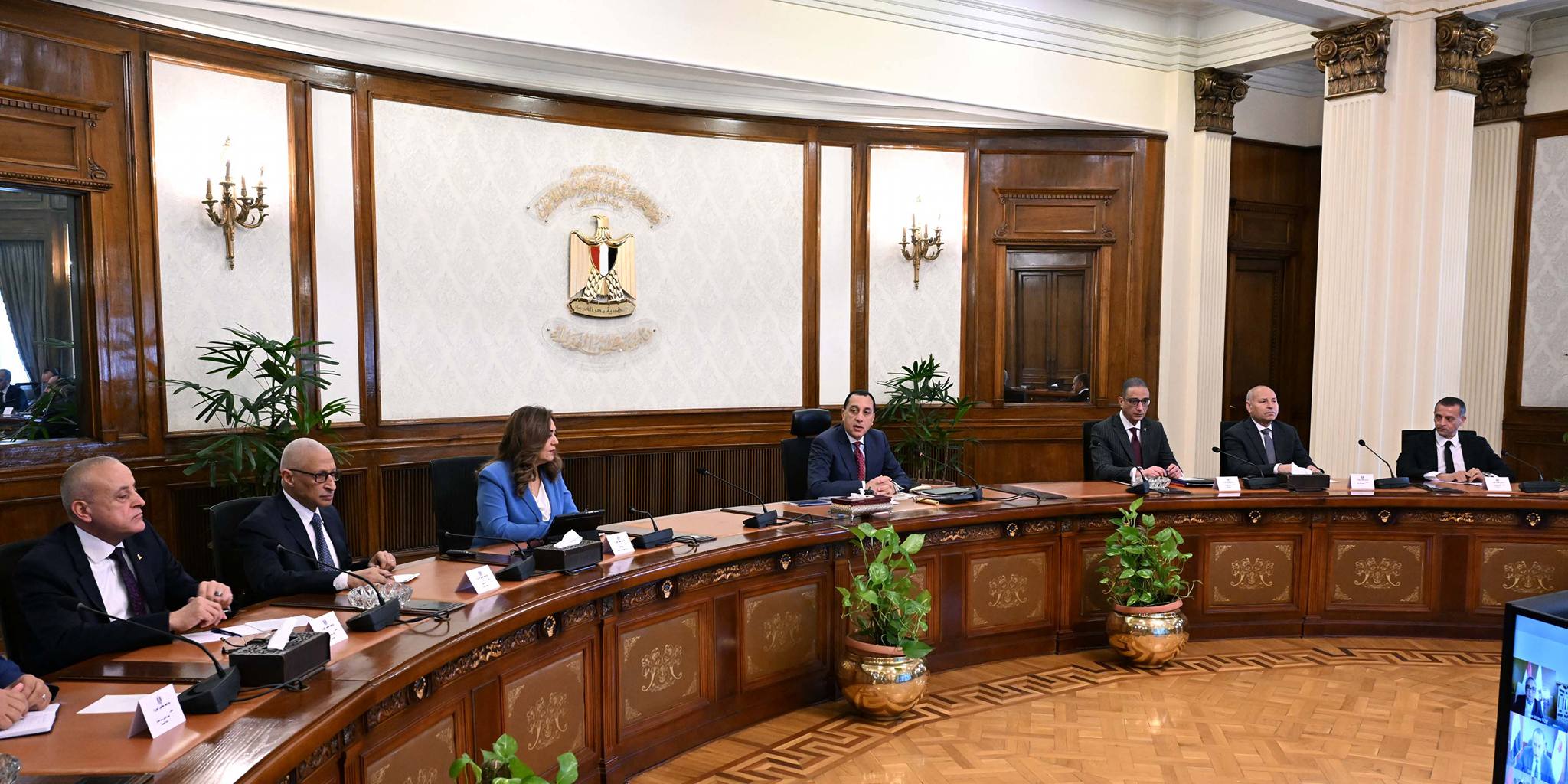 أول اجتماع لمجلس المحافظين بعد تشكيله الجديد