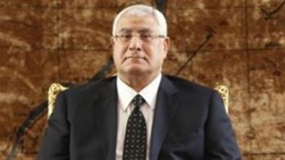 منصور يصدر قراراً بإنضمام مصر لبروتوكول خاص بمعدات الطائرات