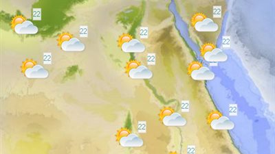 «الأرصاد»: طقس لطيف على السواحل الشمالية معتدل على الوجه البحرى والقاهرة